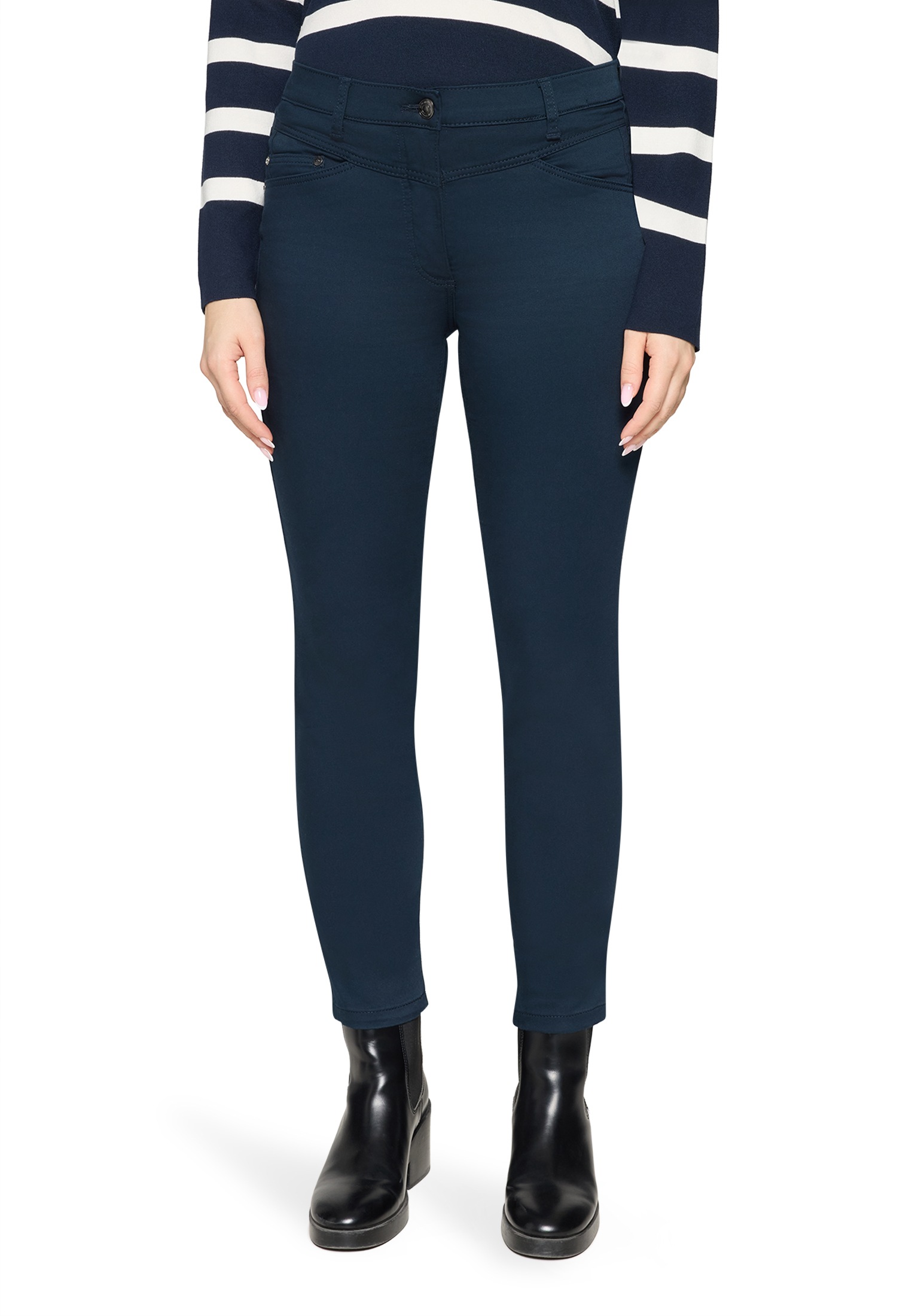 Betty Barclay Stoffhose "Damen Slim Fit" Passenabtrennung günstig online kaufen