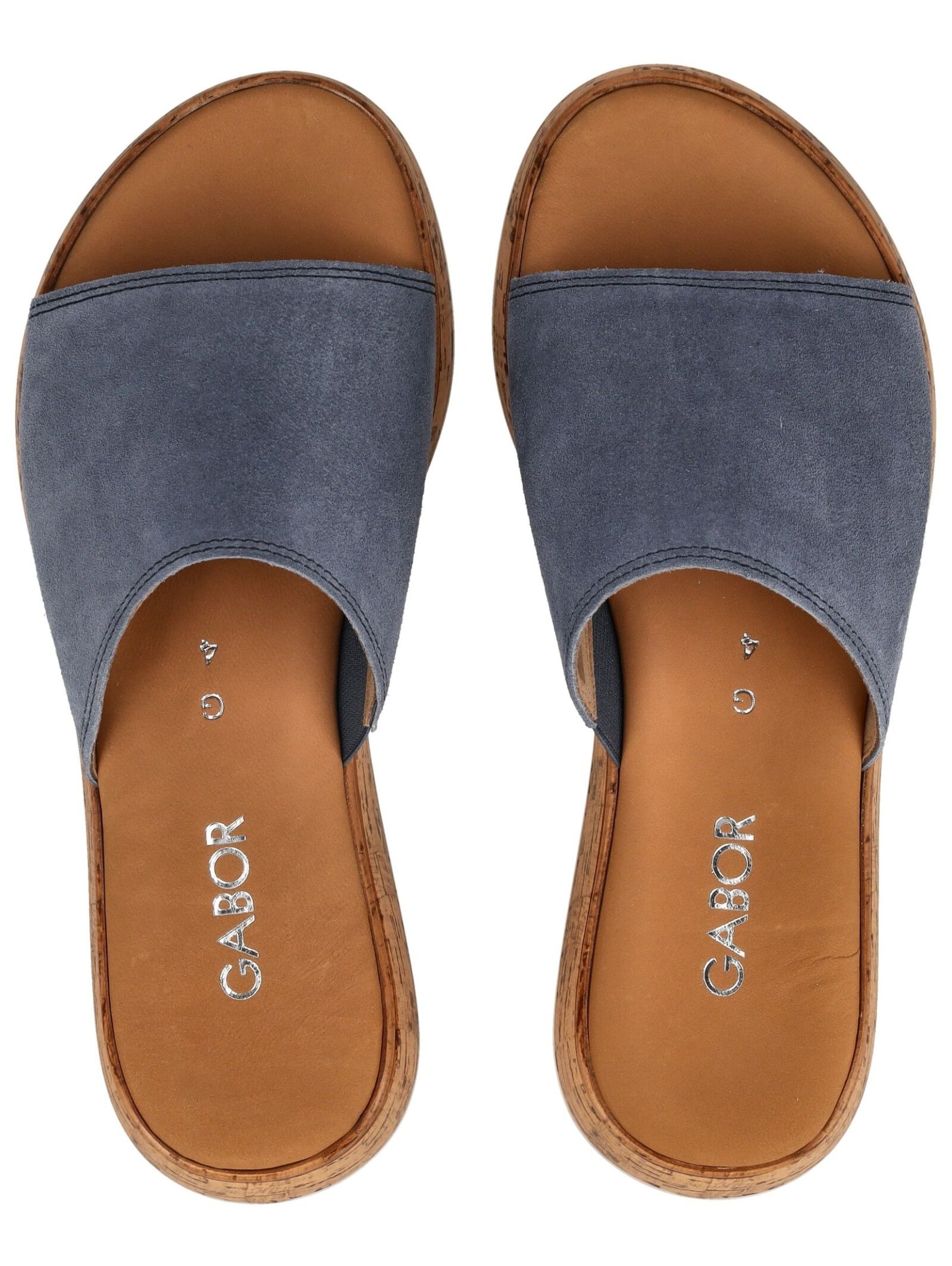 Gabor Comfort Pantolette »Gabor Comfort Pantoletten Veloursleder«