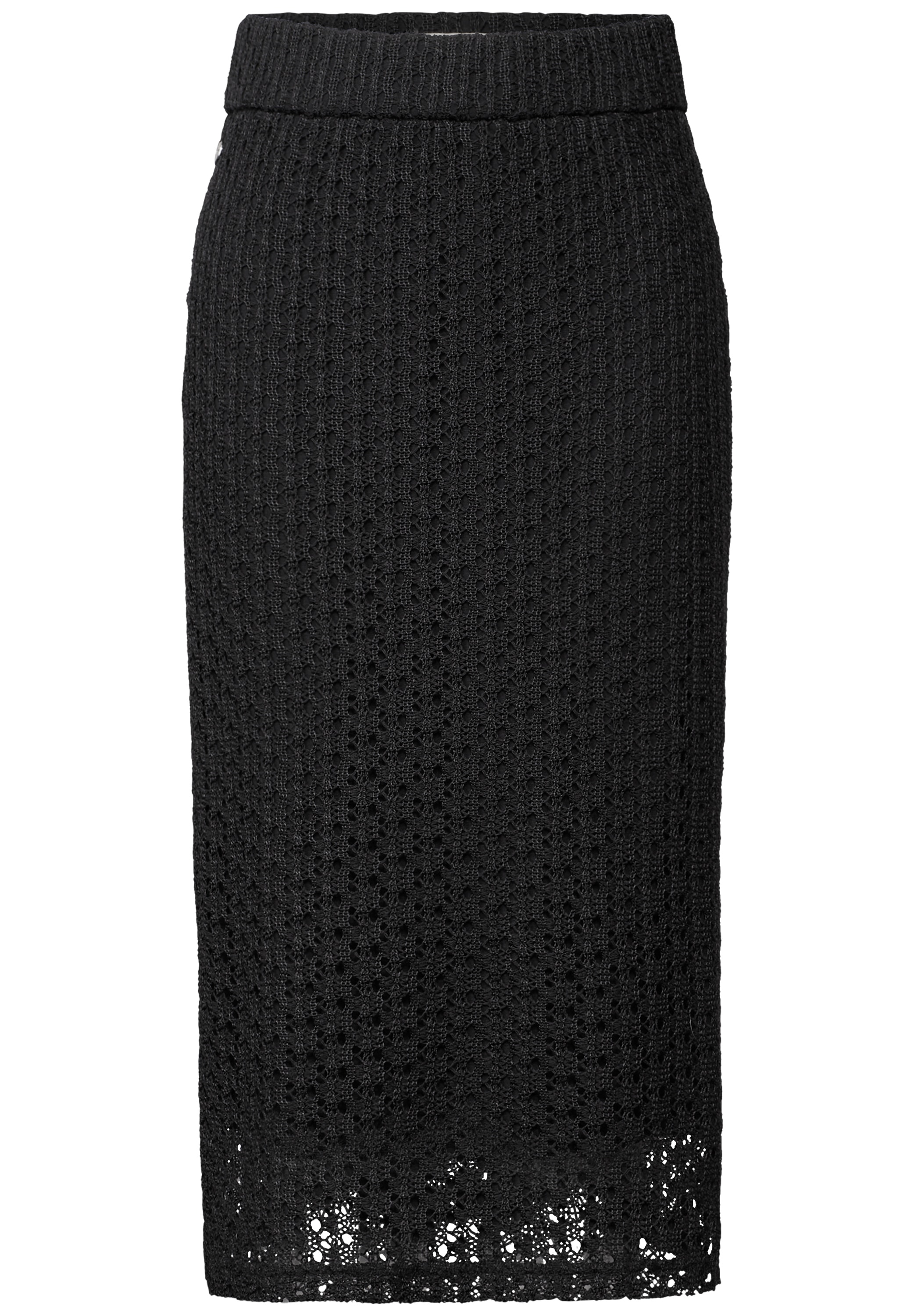 STREET ONE Maxirock, softer Materialmix