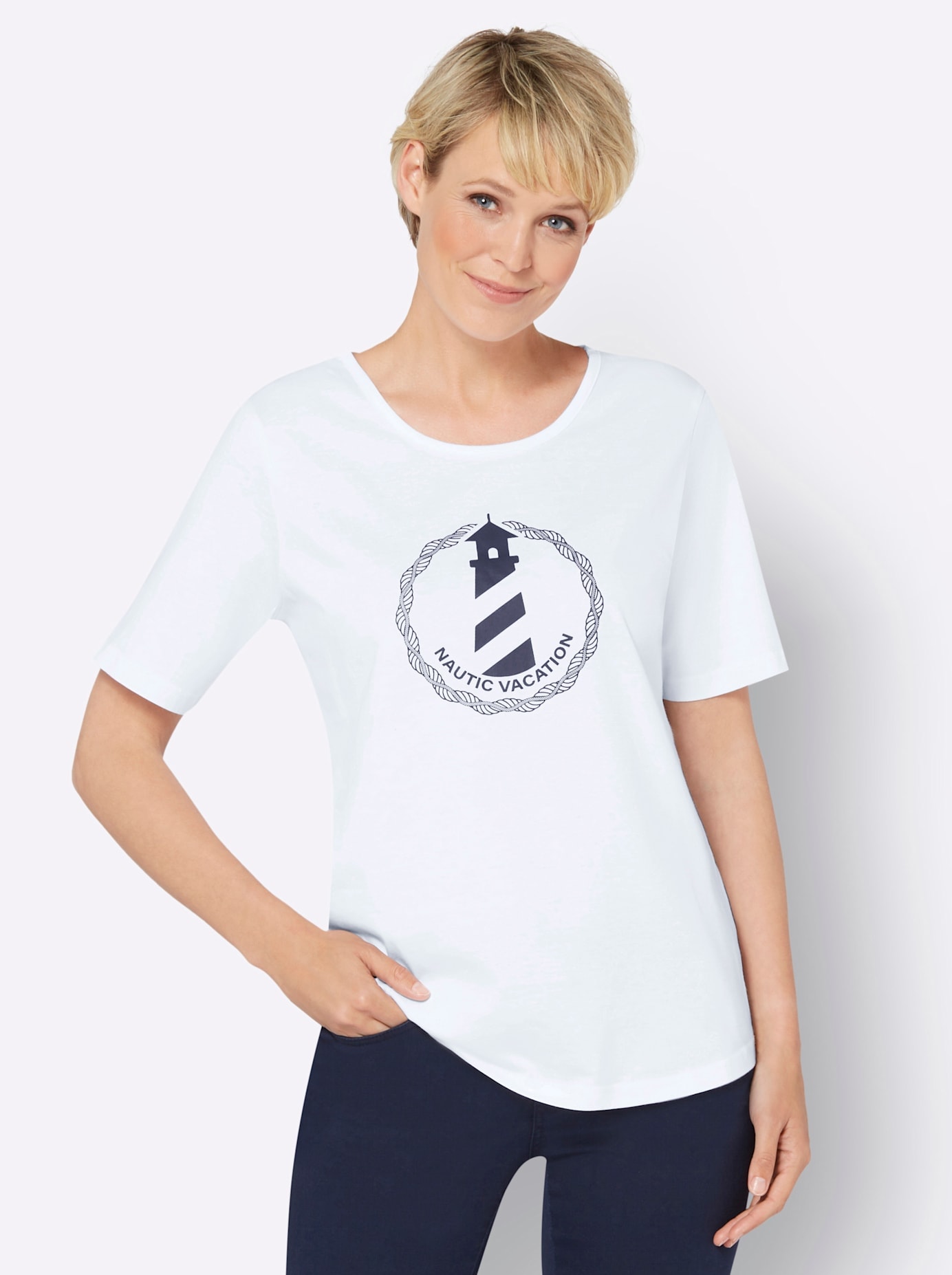 Classic Basics Kurzarmshirt "Kurzarm-Shirt" 1 Stk. tlg. günstig online kaufen
