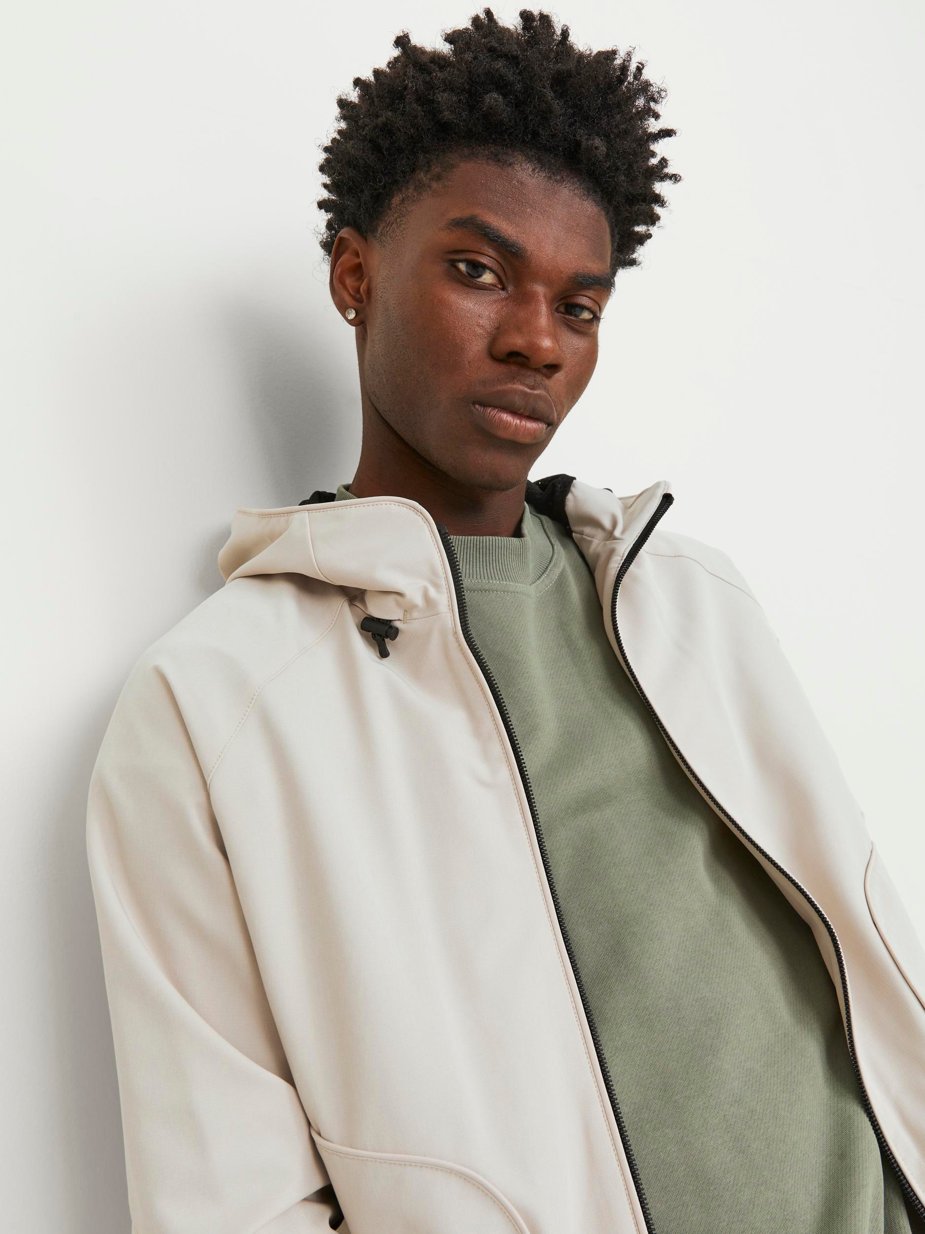 Jack & Jones Blouson »JCOTRACK BOMBER JACKET NOOS«, mit Kapuze