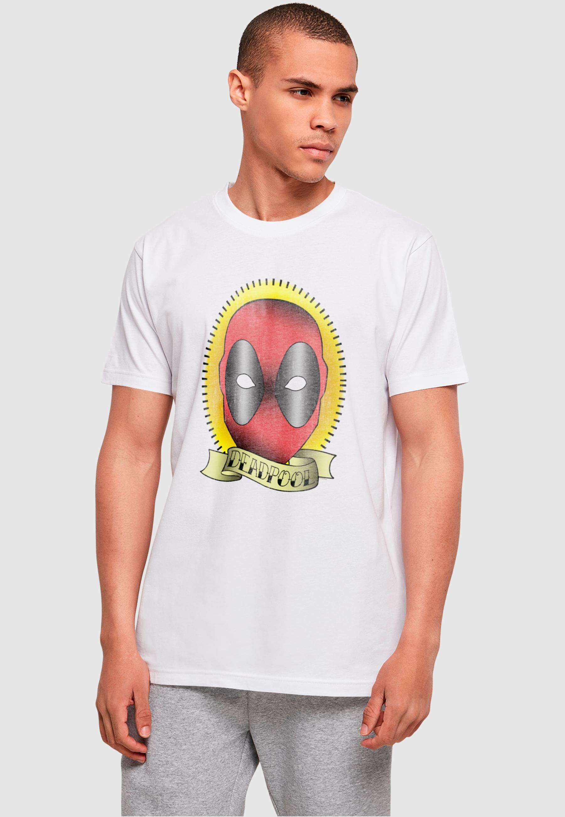 ABSOLUTE CULT T-Shirt "ABSOLUTE CULT Herren Deadpool - Tattoo Print T-Shirt günstig online kaufen