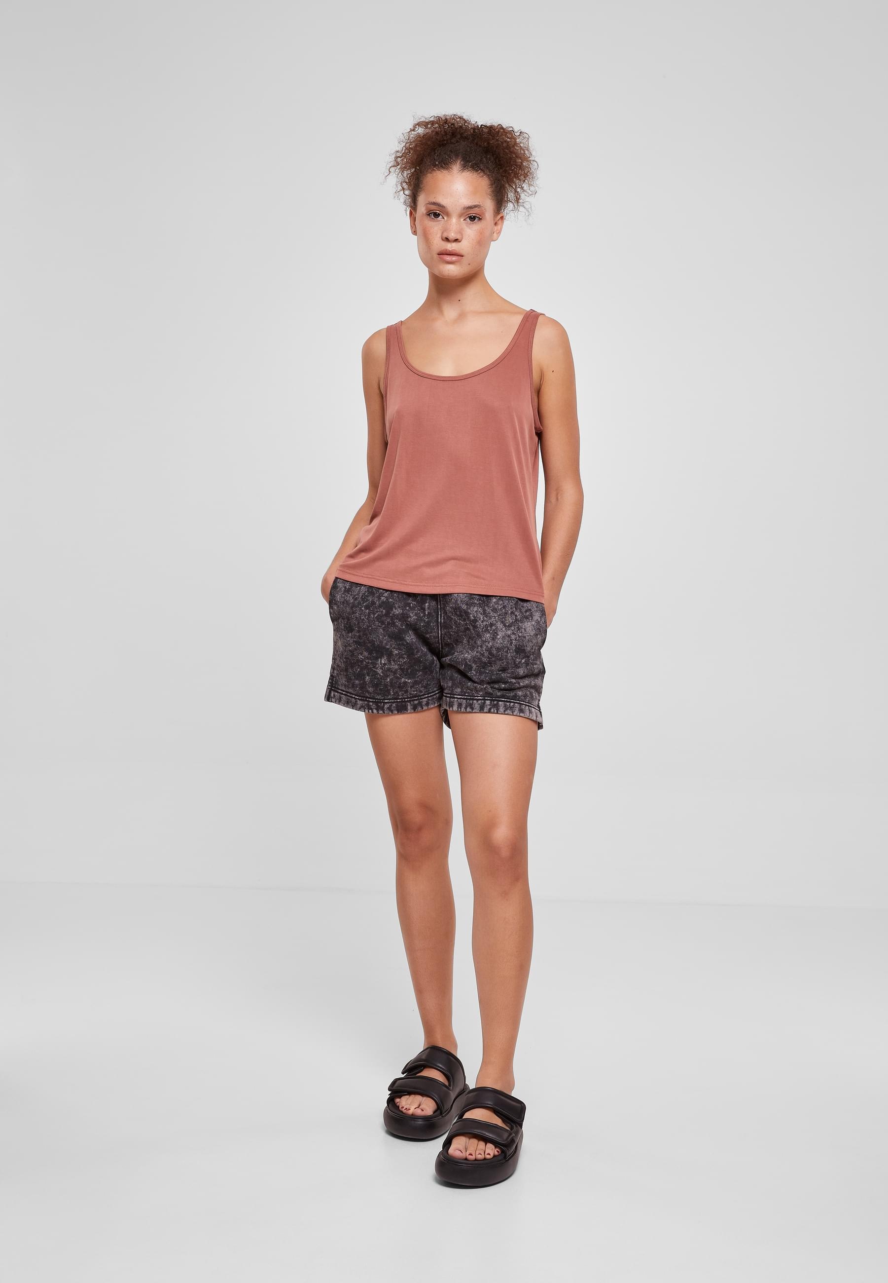 URBAN CLASSICS Muskelshirt »Urban Classics Damen Ladies Modal Loose Top«, (1 tlg.)
