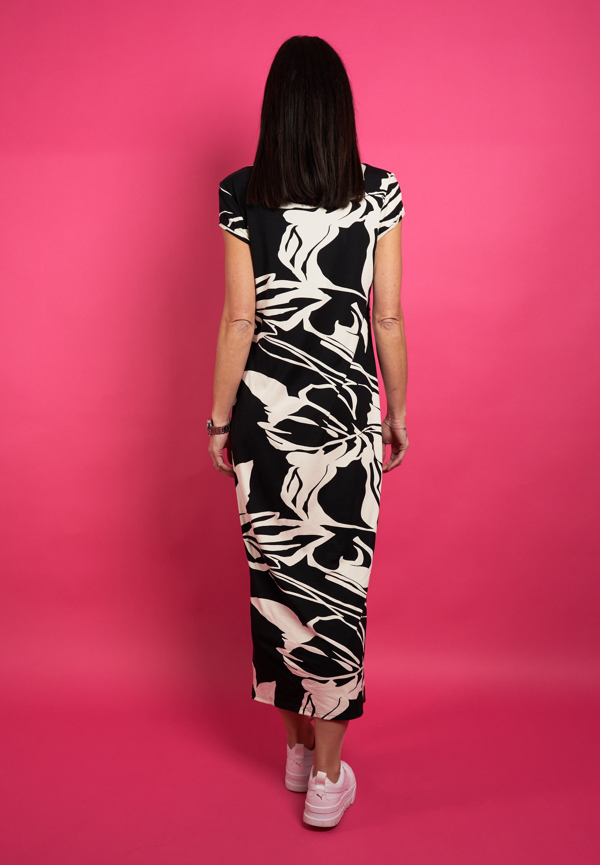 Seidel Moden Maxikleid Ohne Taschen mit floralem Muster, MADE IN GERMANY günstig online kaufen