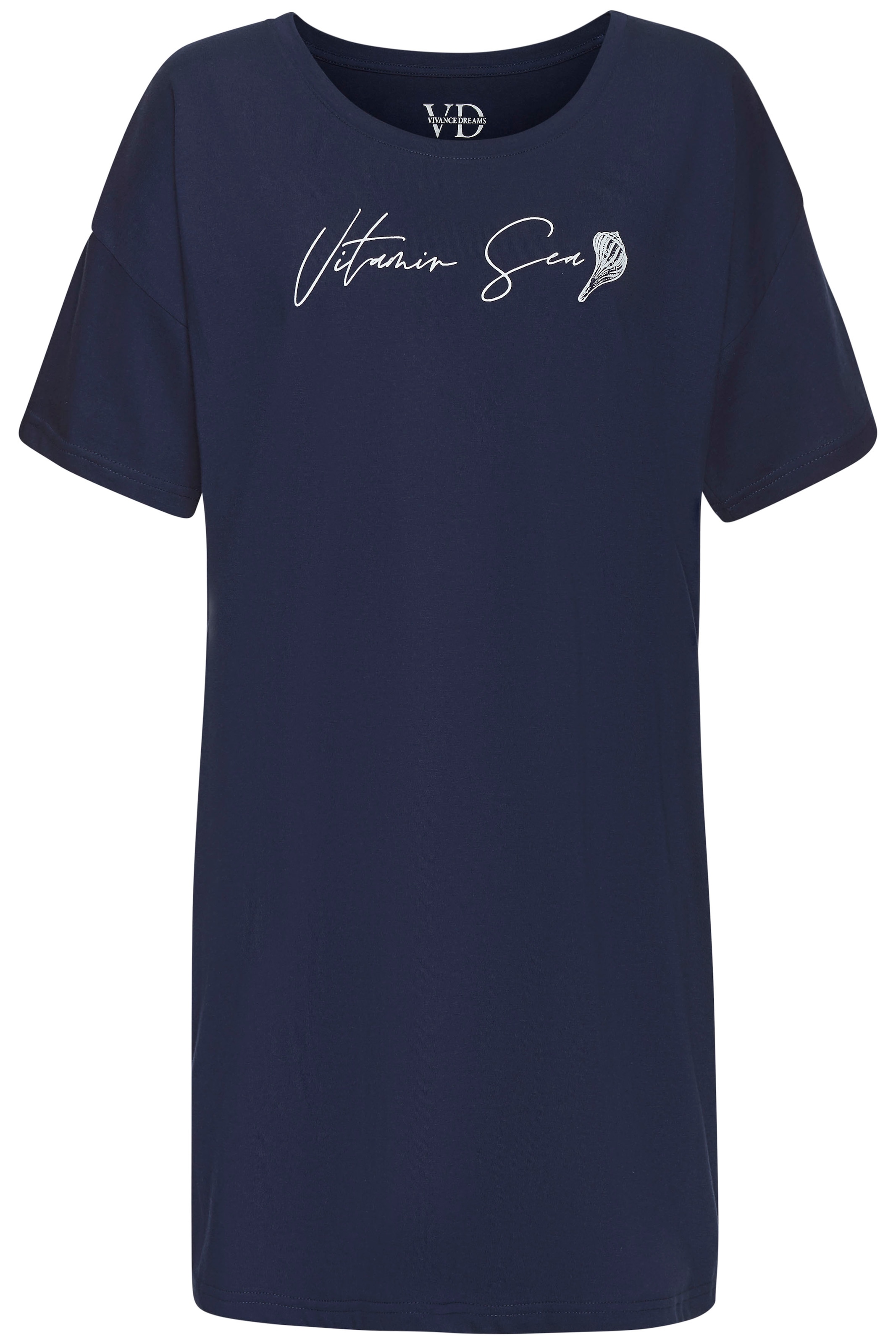 Vivance Dreams Sleepshirt, mit schönem Frontprint
