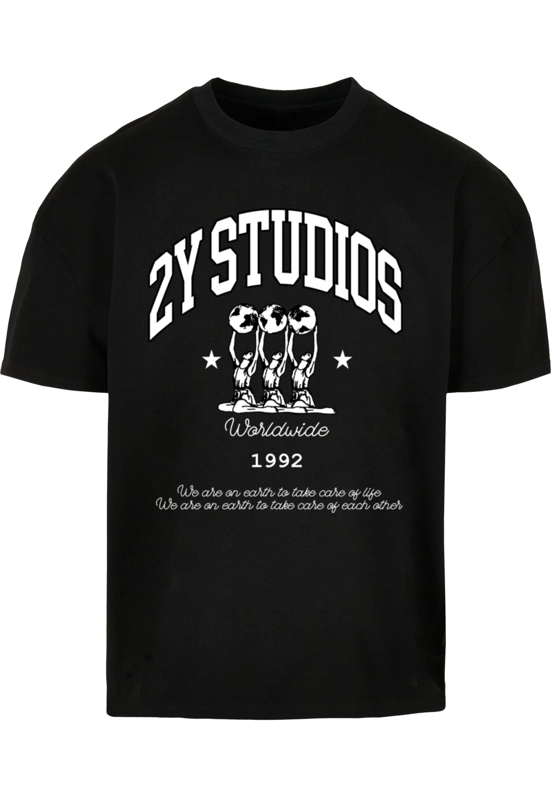2Y Studios T-Shirt "2Y Studios Globus ULTRA HEAVY TEE", 1 Stk. günstig online kaufen