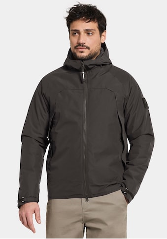 Outdoorjacke, mit Kapuze