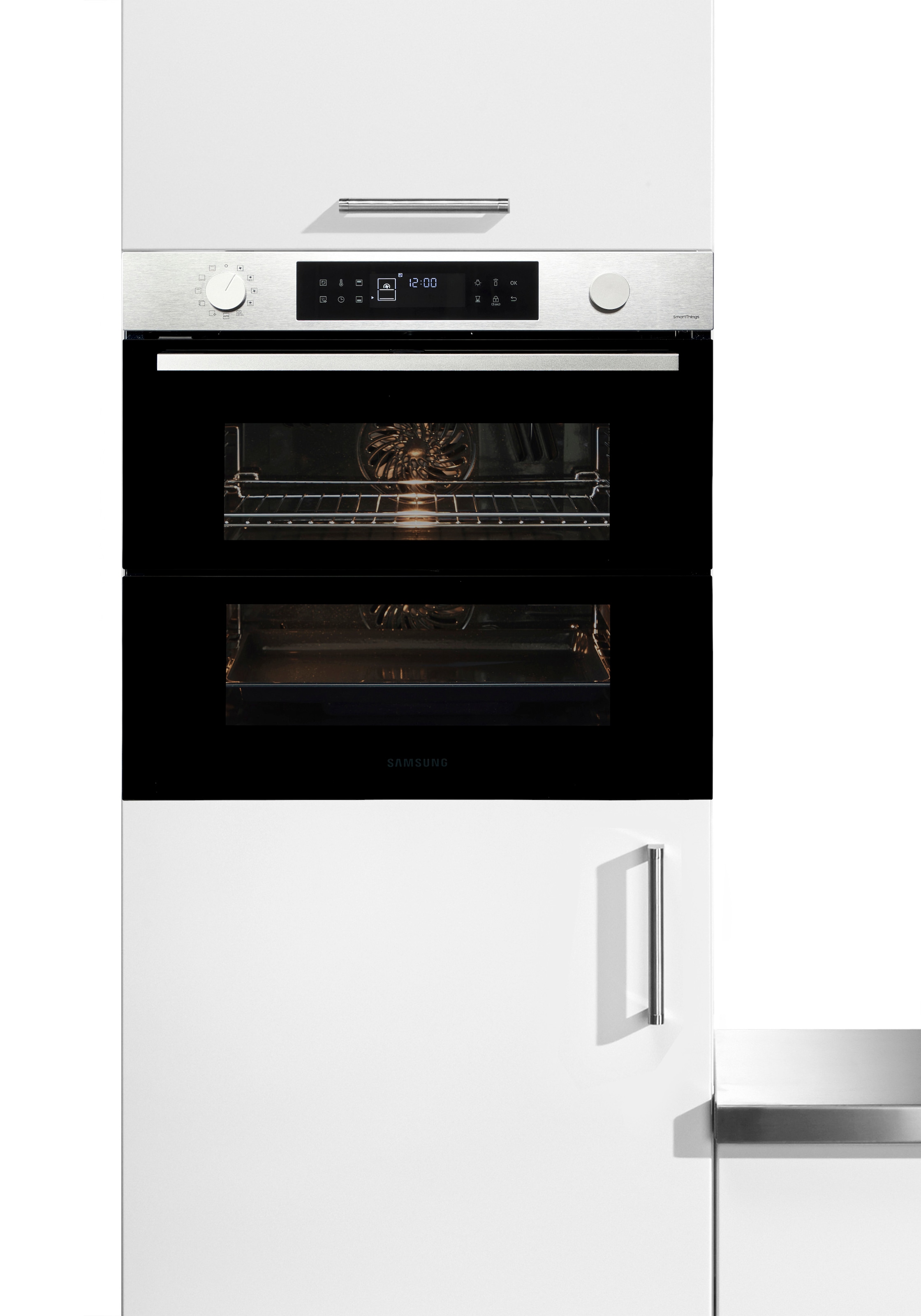 Samsung Einbaubackofen  »NV7B4550VAS/U1«, Pyrolyse-Selbstreinigung, Dual Cook Flex