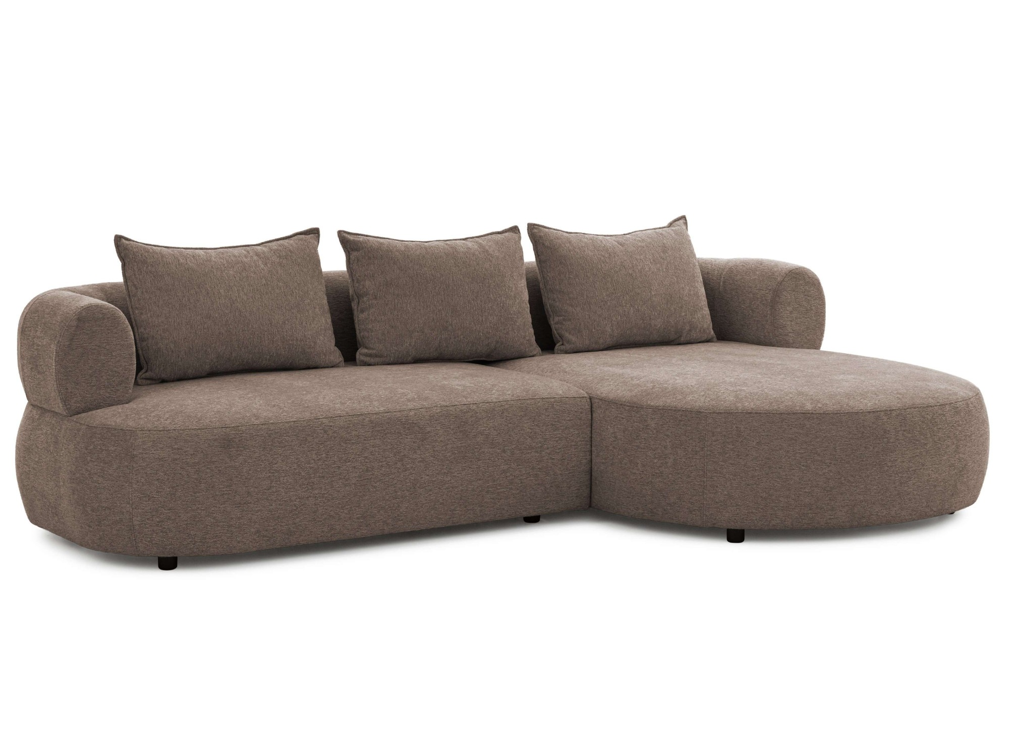 Home affaire Ecksofa »LUSSAC L-Form Design-Sofa mit Zierkissen, Maße B/T/H: 257/159/78 cm«, hoher Sitzkomfort und modernes Design, Sofa ohne Bettfunktion