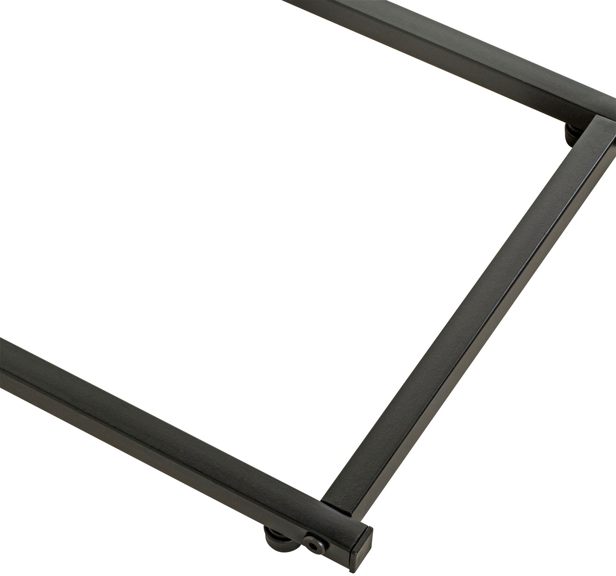 HAKU Beistelltisch »Rollwagen, Trolley« 1 Stk. tlg. rechteckig - aus Metall Schwarz B/T/H 30/40/67 cm