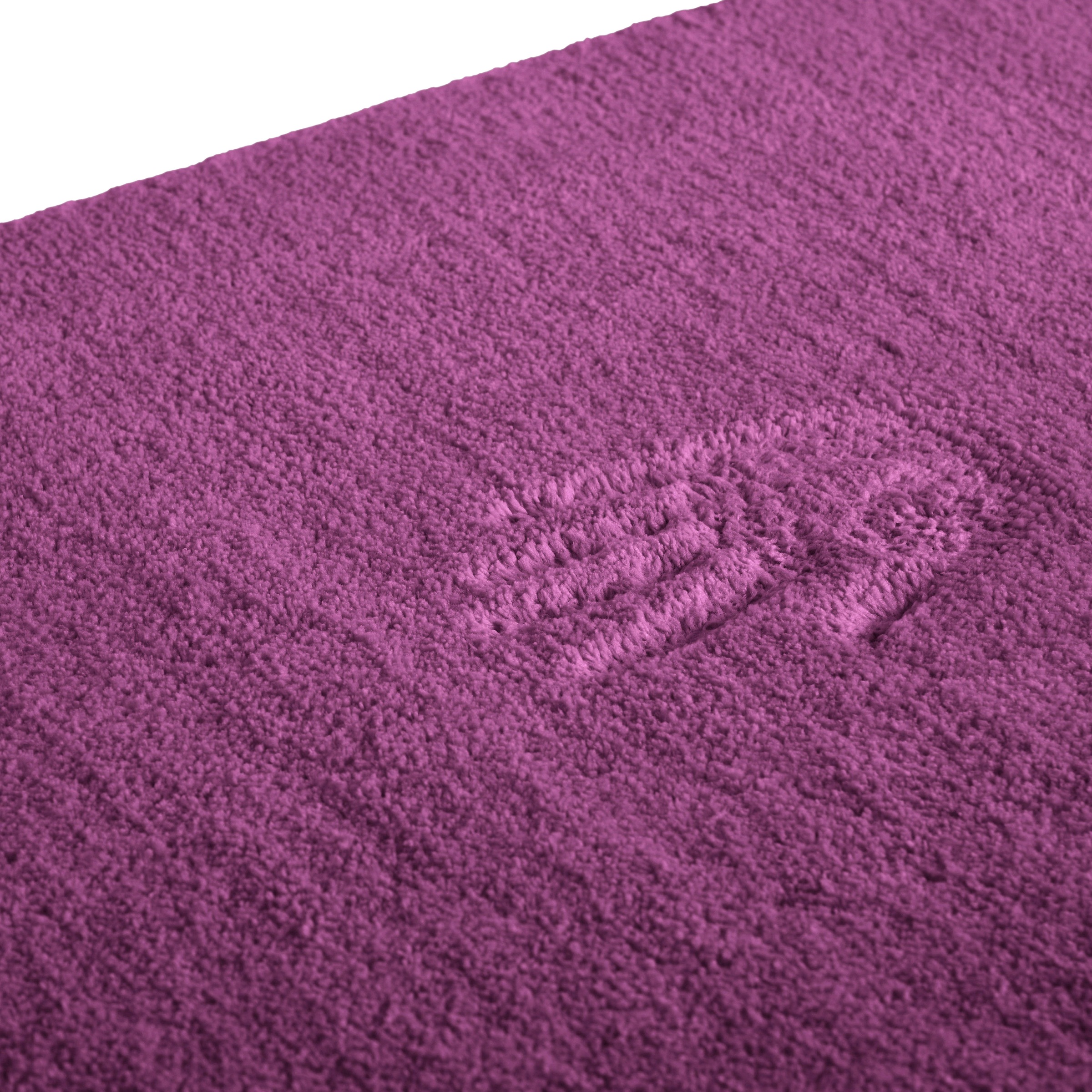 my home Badematte »Vanessa, Badvorleger, Badezimmer Teppich« Höhe 10 mm rutschhemmend beschichtet fußbodenheizungsgeeignet | schnell trocknend | strapazierfähig Badteppich, weiche Haptik, unifarben