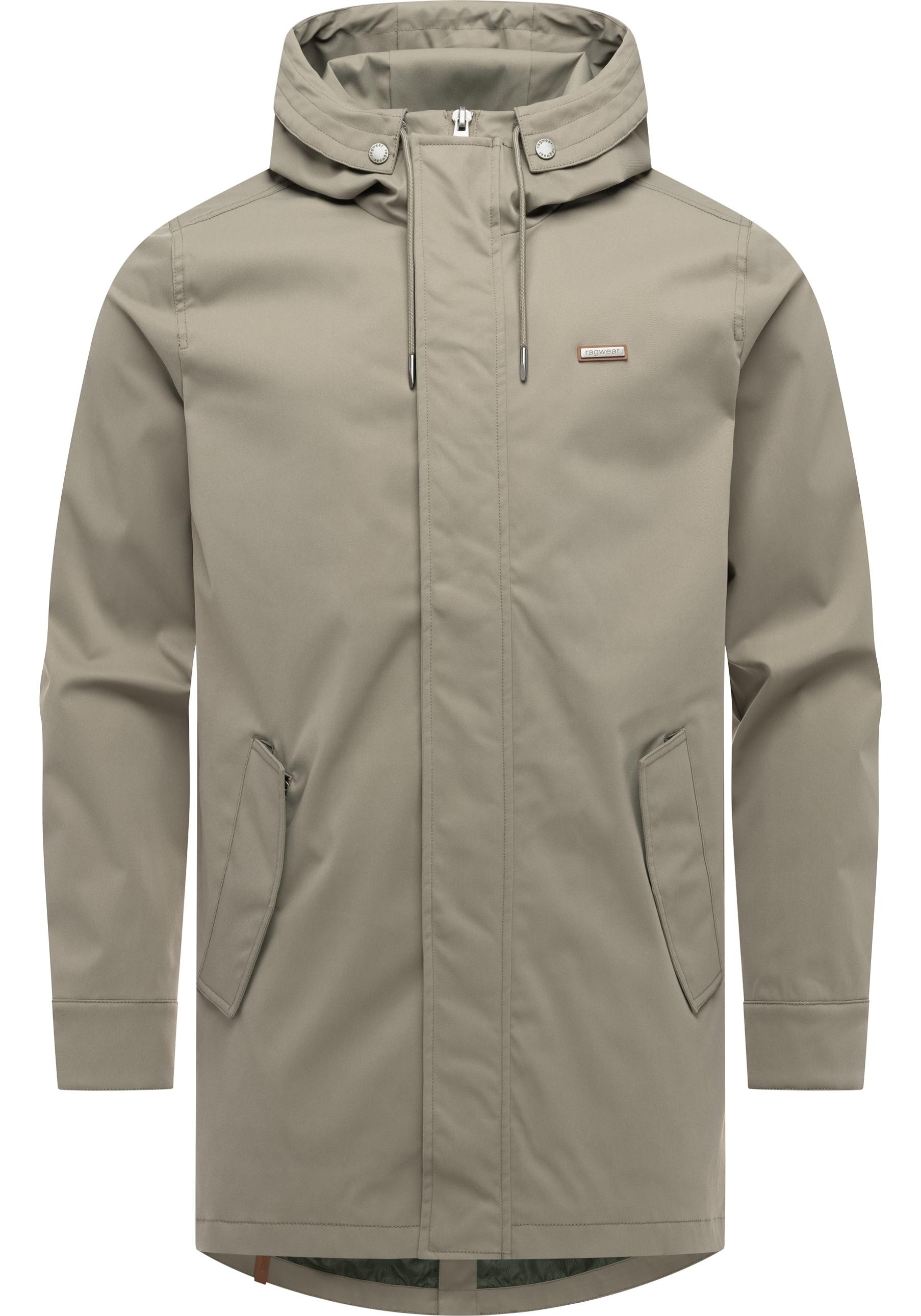 Ragwear Funktionsmantel »Mr Smithem Twill YOUMODO« Funktioneller Übergangsmantel mit Kapuze