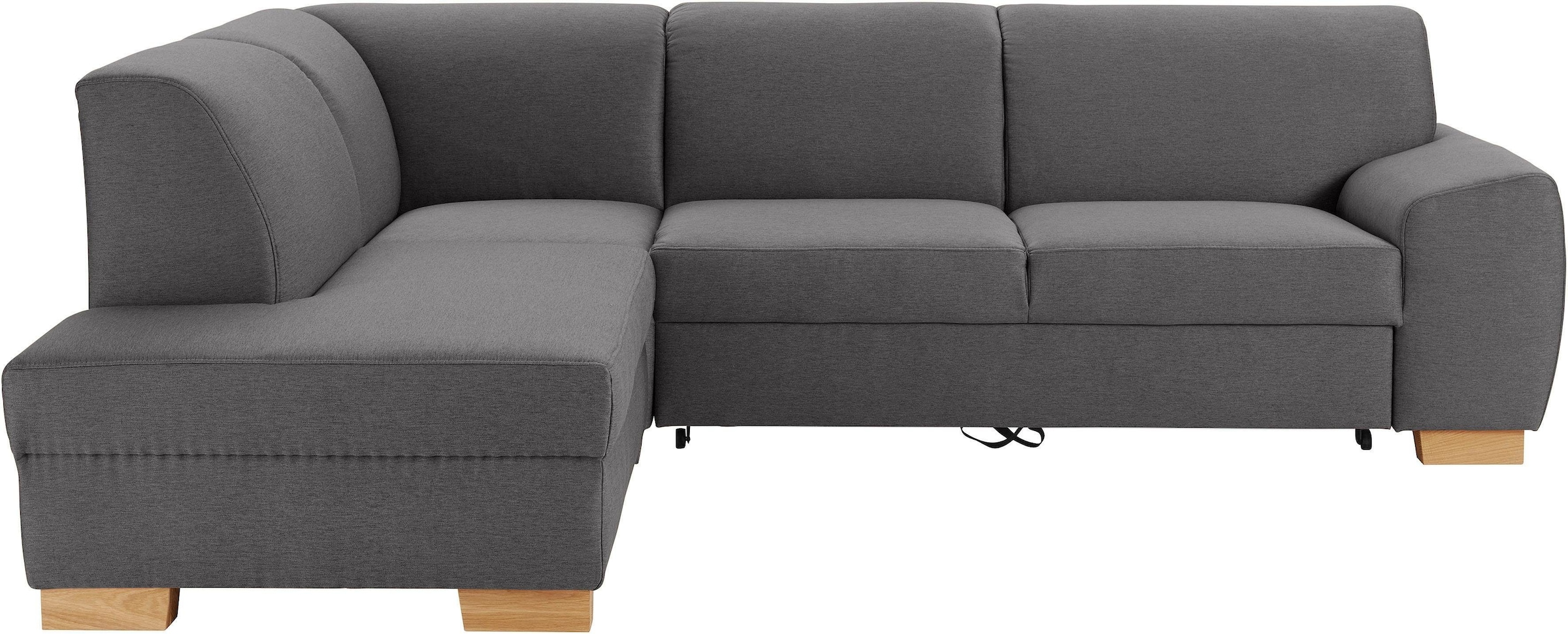 DOMO collection Ecksofa »Incanto kubische Formensprache, komfortabel, L-Form«, wahlweise mit Bettfunktion