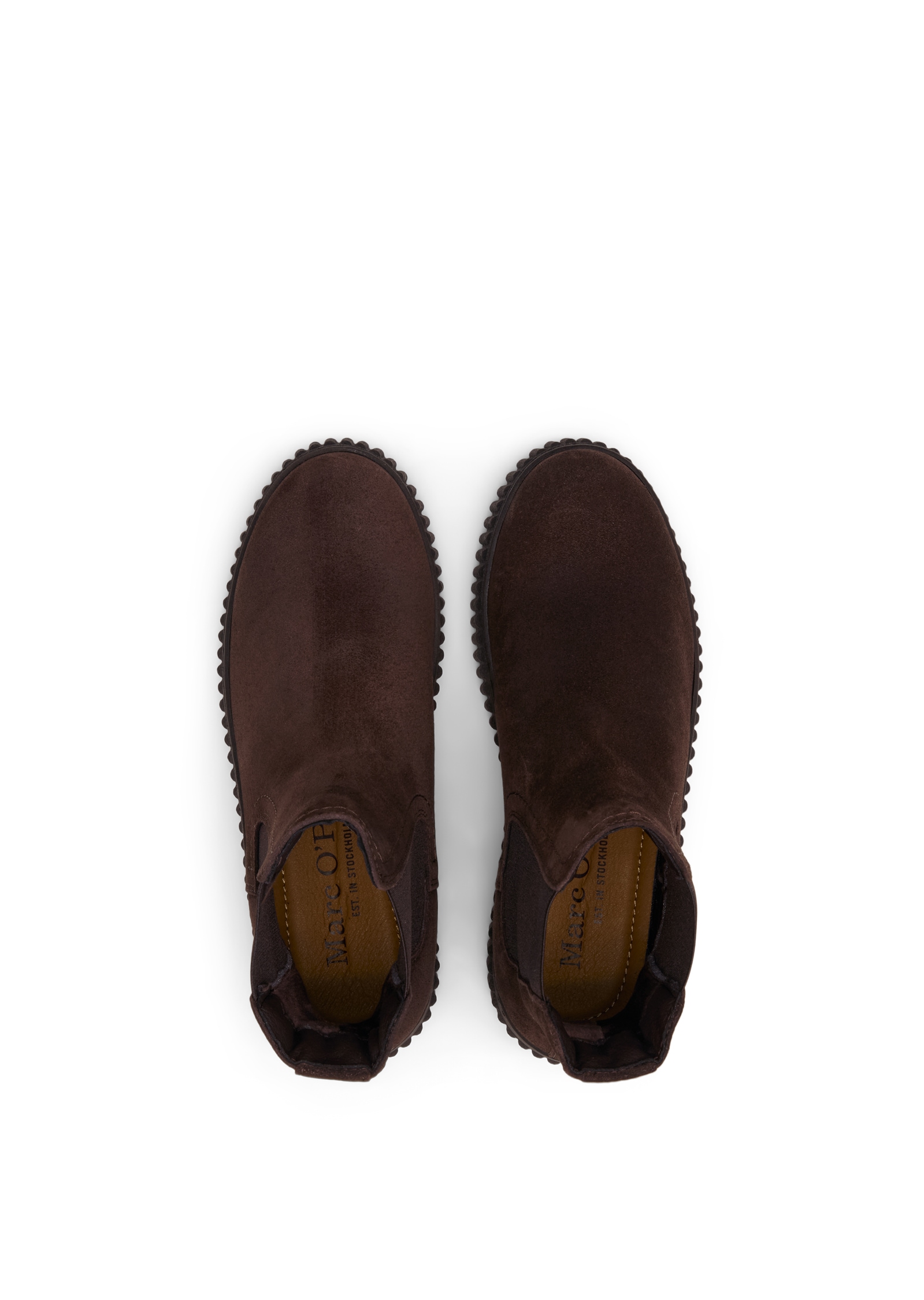 Marc O'Polo Chelseaboots »aus weichem Veloursleder«