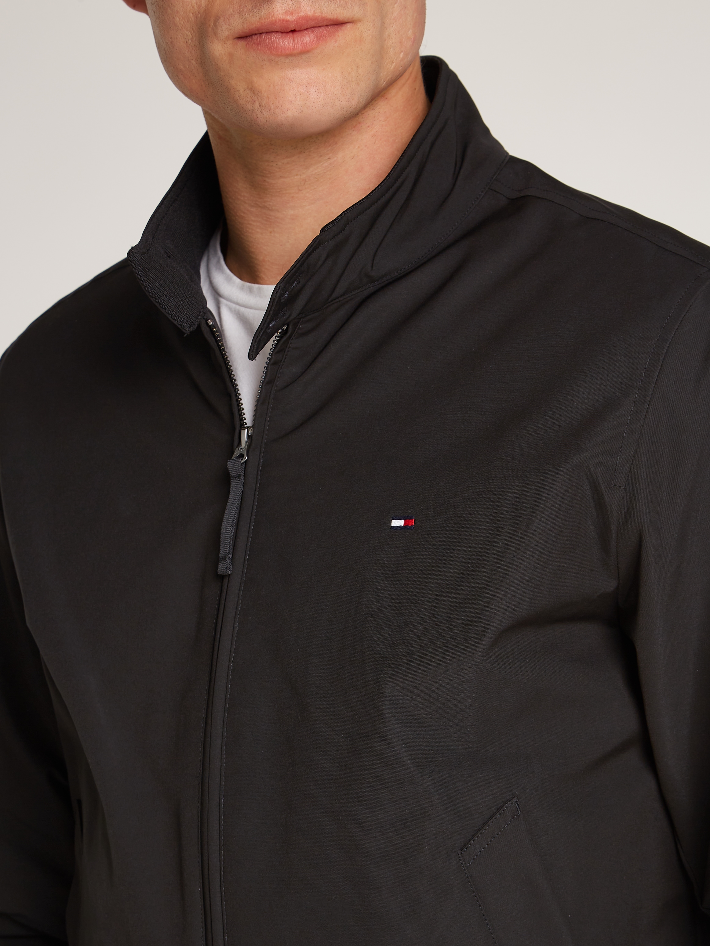 Tommy Hilfiger Blouson »HARRINGTON JACKET« mit Seitentaschen