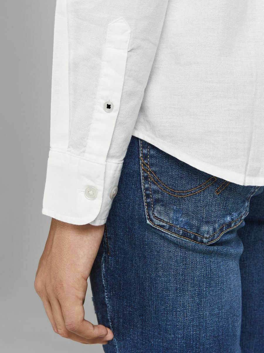 Jack & Jones Junior Langarmhemd »JJEOXFORD SHIRT L/S NOOS JNR«