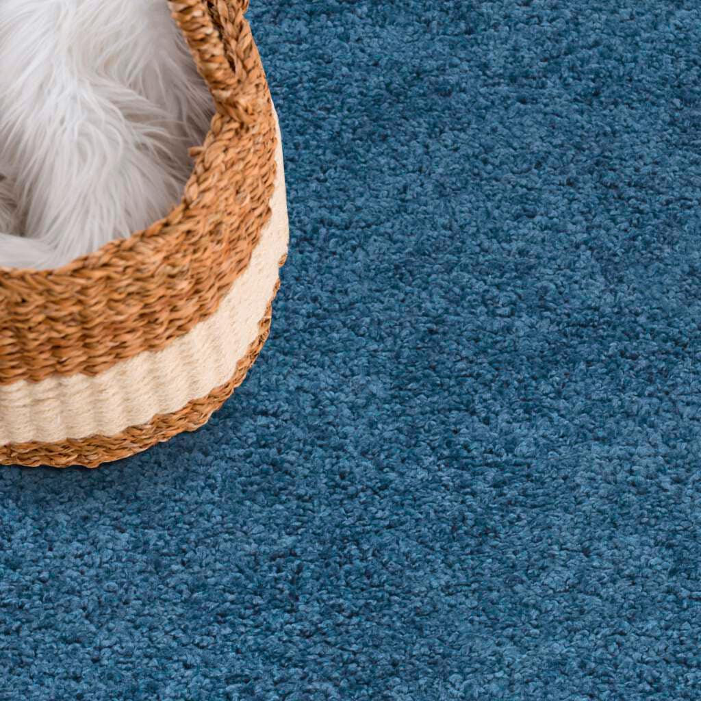 Carpet City Hochflor-Teppich »City Shaggy«, rechteckig, Robuster Langflor Teppich uni, besonders flauschig weich