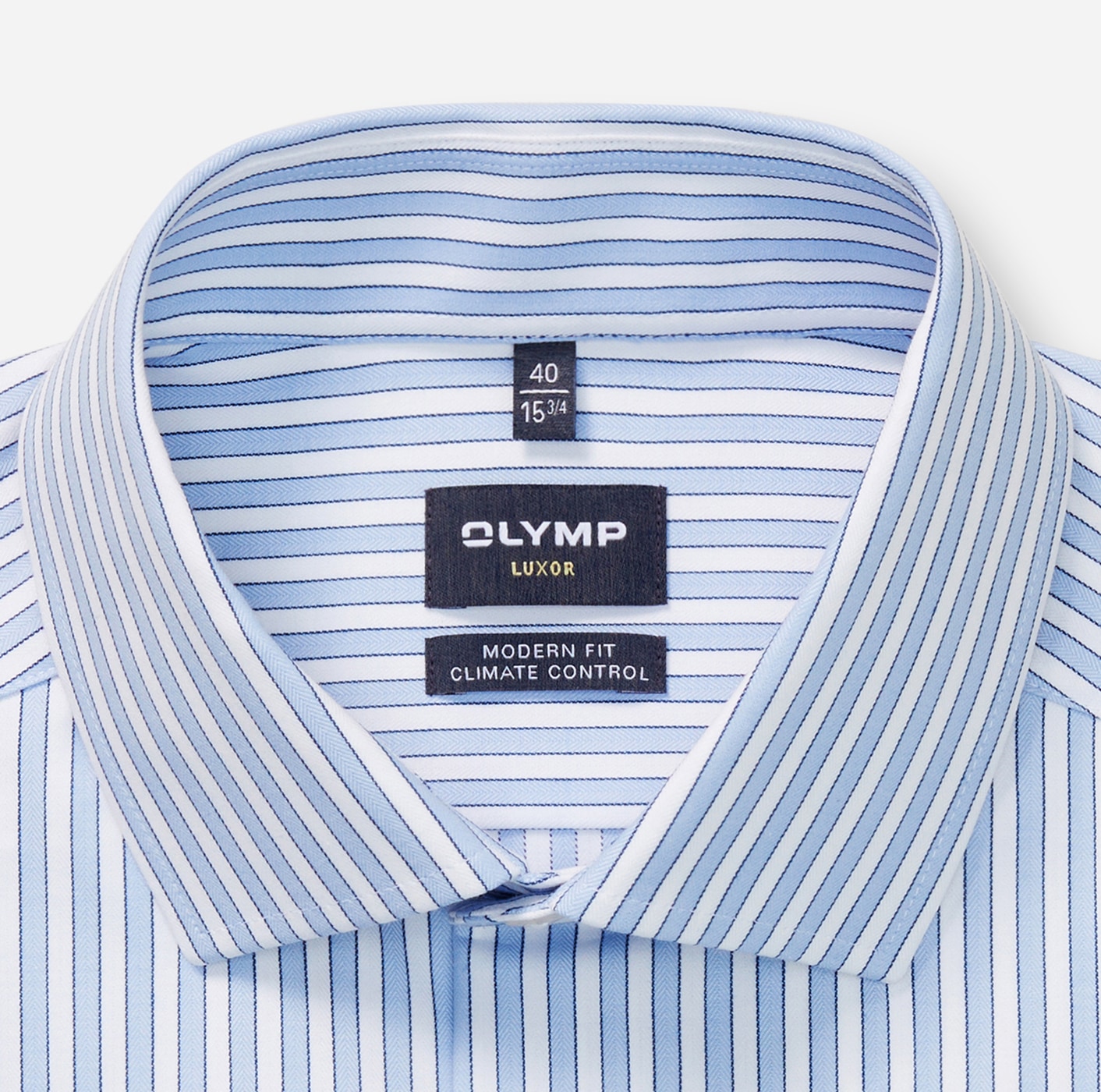 OLYMP Langarmhemd »24/Seven - Luxor«, Climate Control, modern fit, Businesshemd, Global-Kentkragen
