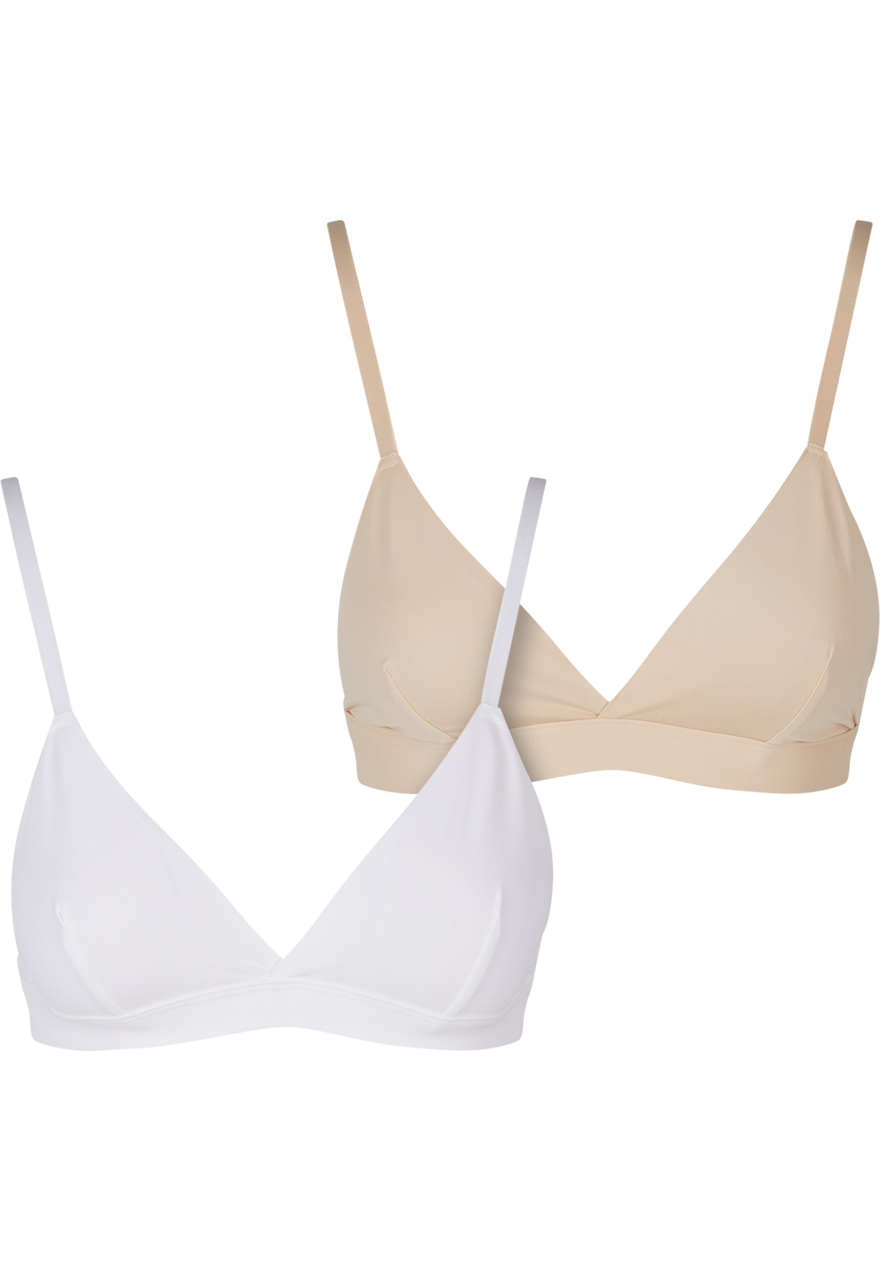 URBAN CLASSICS Sport-BH "Urban Classics Ladies Basic unpadded Bra 2-Pack" günstig online kaufen