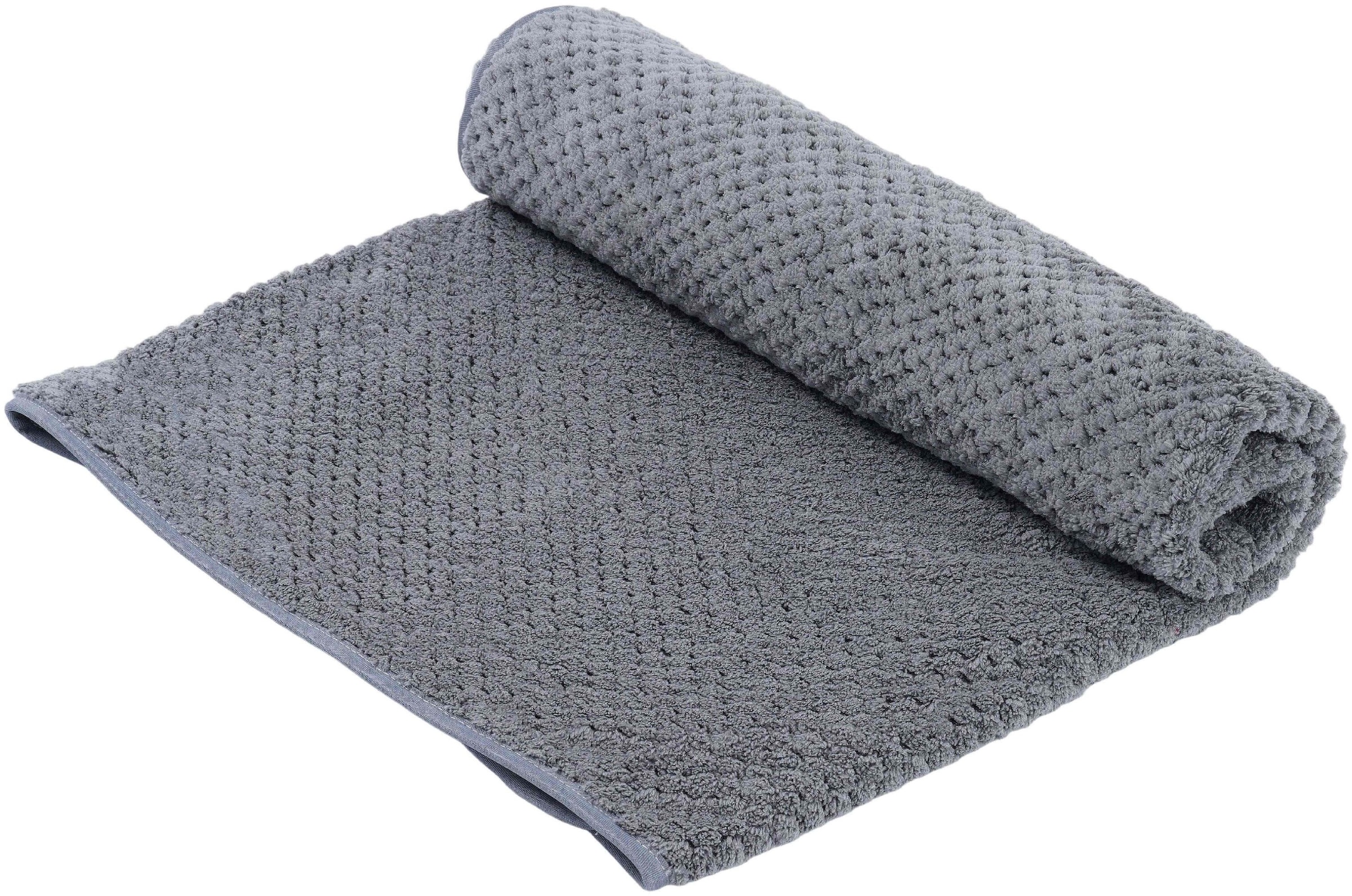 OTTO home Handtücher »Parris, Serie, 4 Handtücher«, (6 St.), sehr leicht, kompakt, schnelltrocknend, Mikrofaser, mit Waffelmuster