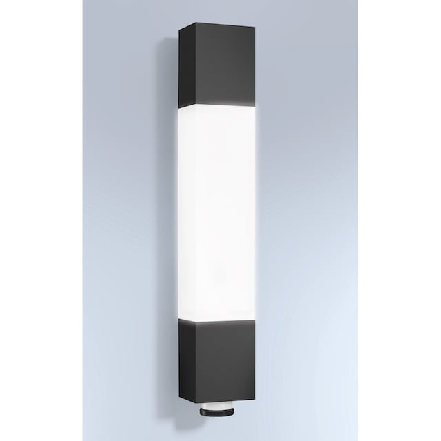 steinel LED Außen-Wandleuchte »L 631 S«, 1 flammig-flammig, 360° Bewegungsmelder,UVbeständiger Kunststoff,Fassadenleuchte,Anthrazit | BAUR