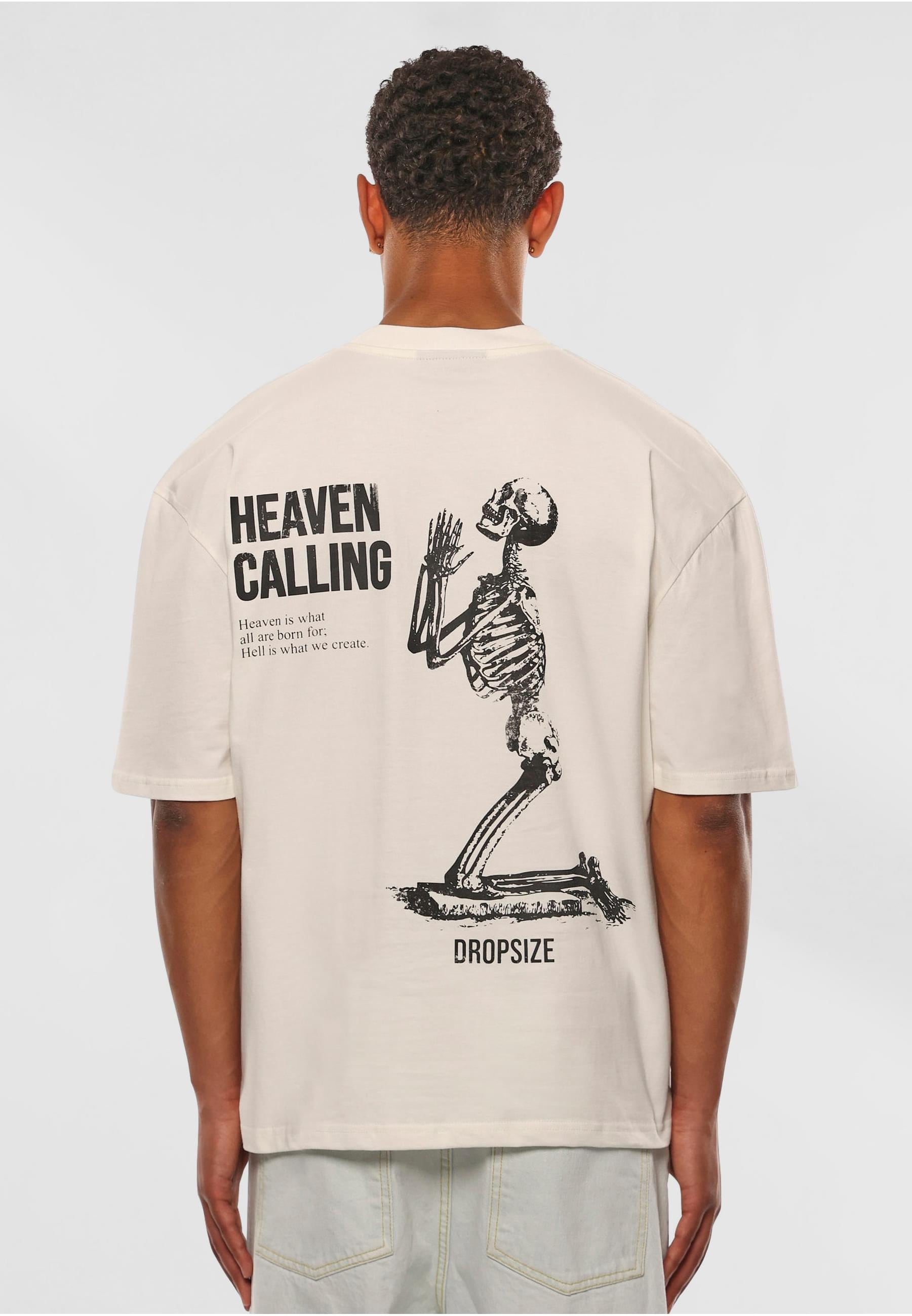 Dropsize T-Shirt »Dropsize Dropsize Heavy Oversize Heaven Calling T-Shirt«, (1 tlg.)