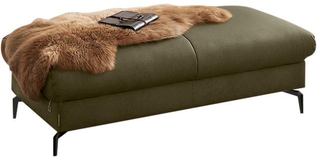 W.SCHILLIG Polsterhocker Füße in Schwarz pulverbeschrichtet günstig online kaufen