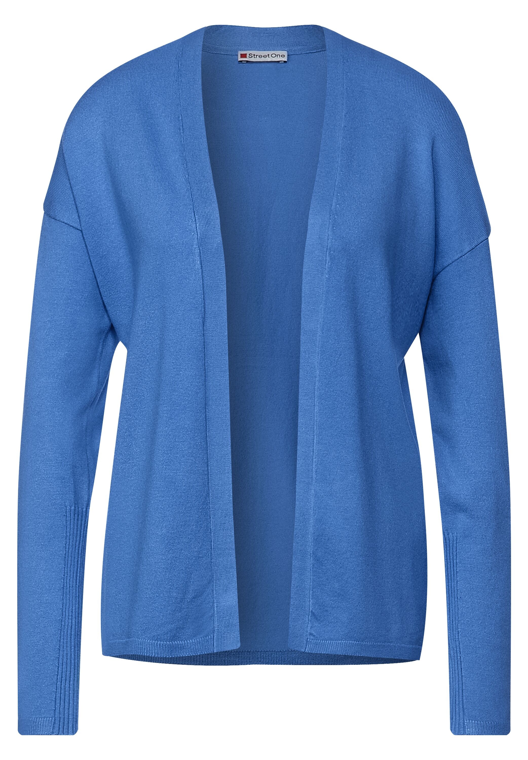 STREET ONE Strickjacke, in Unifarbe