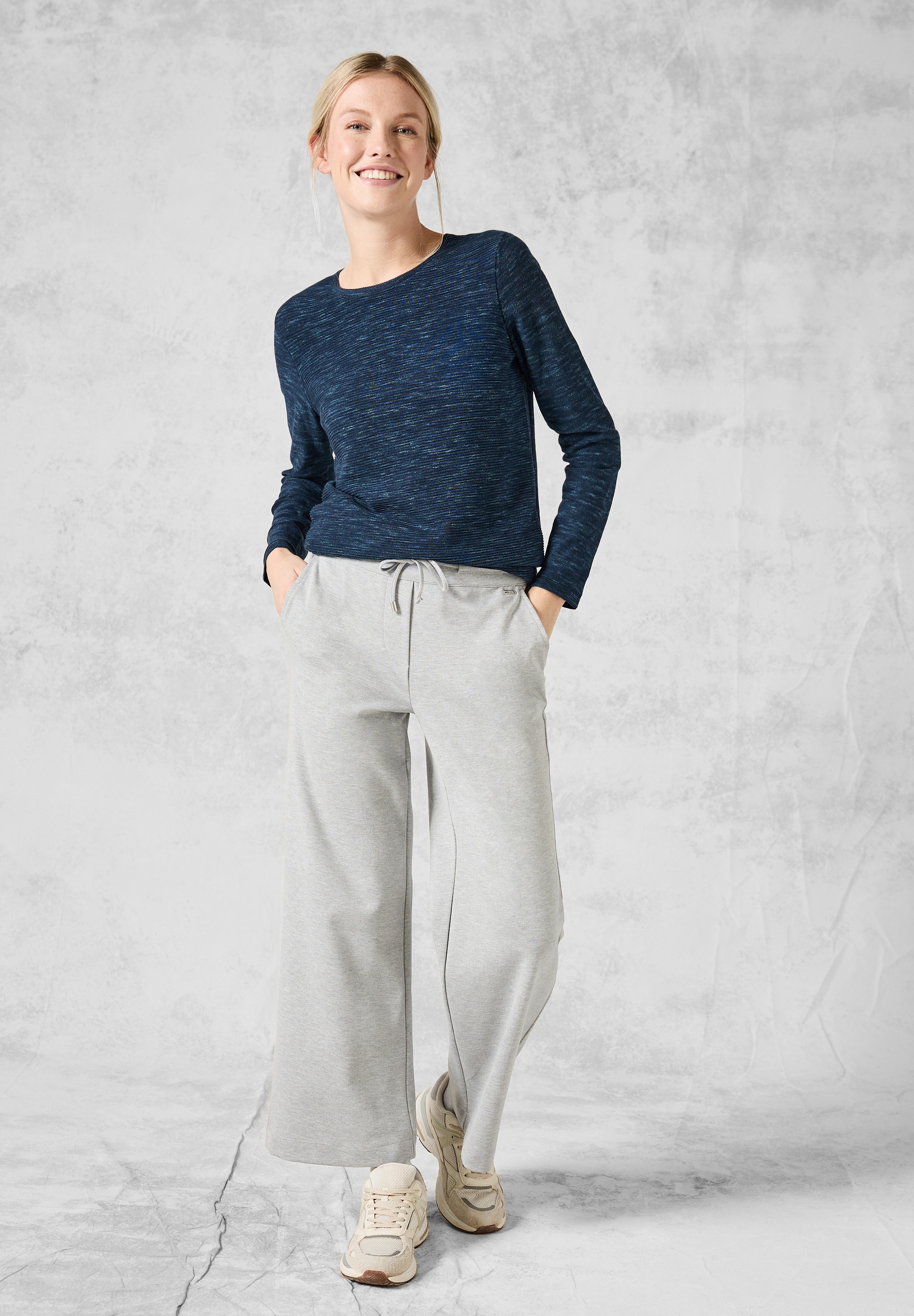 Cecil Strickpullover, mit Rundhalsausschnitt