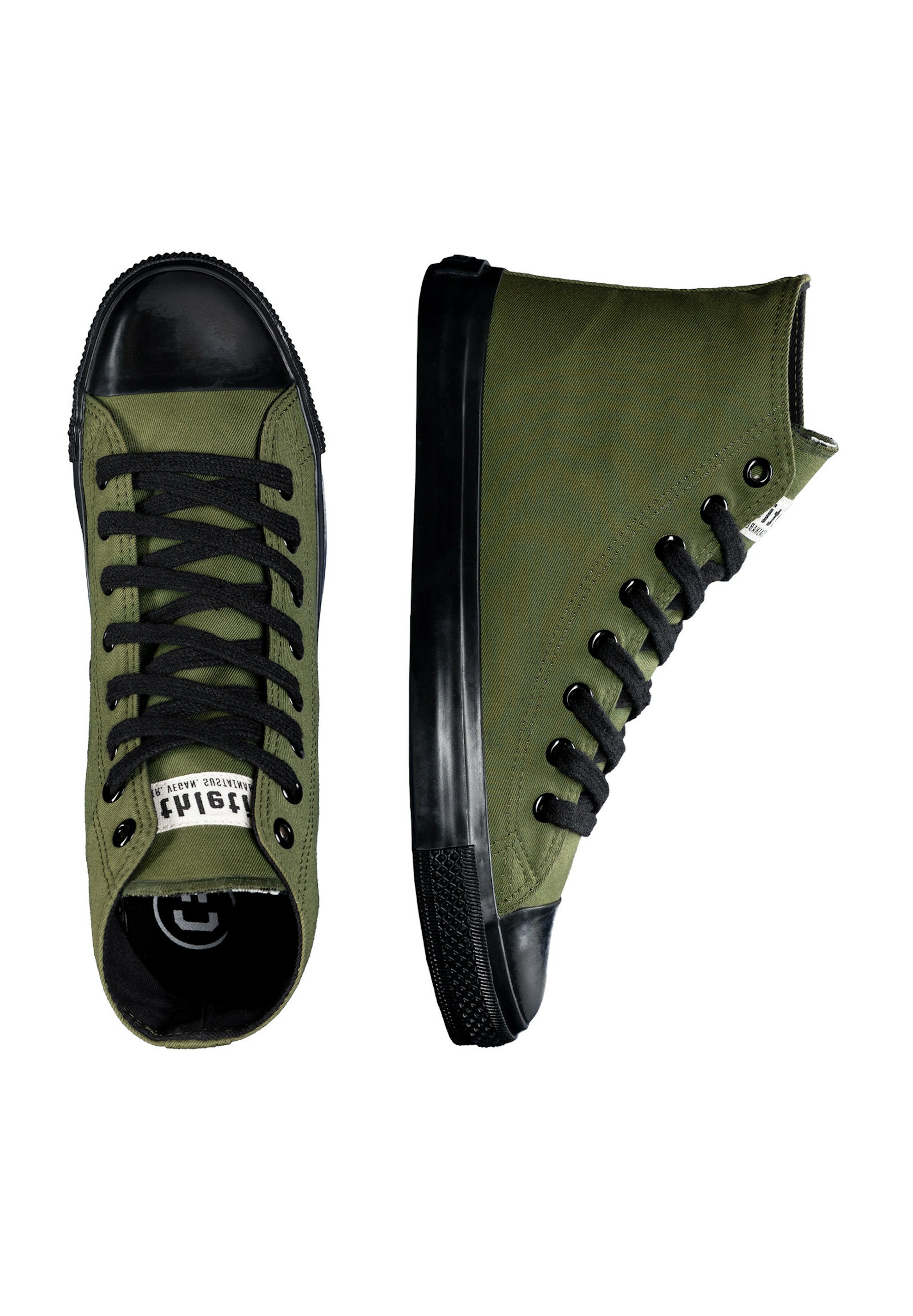 ETHLETIC Sneaker »Black Cap Hi Cut«, Fairtrade Produkt