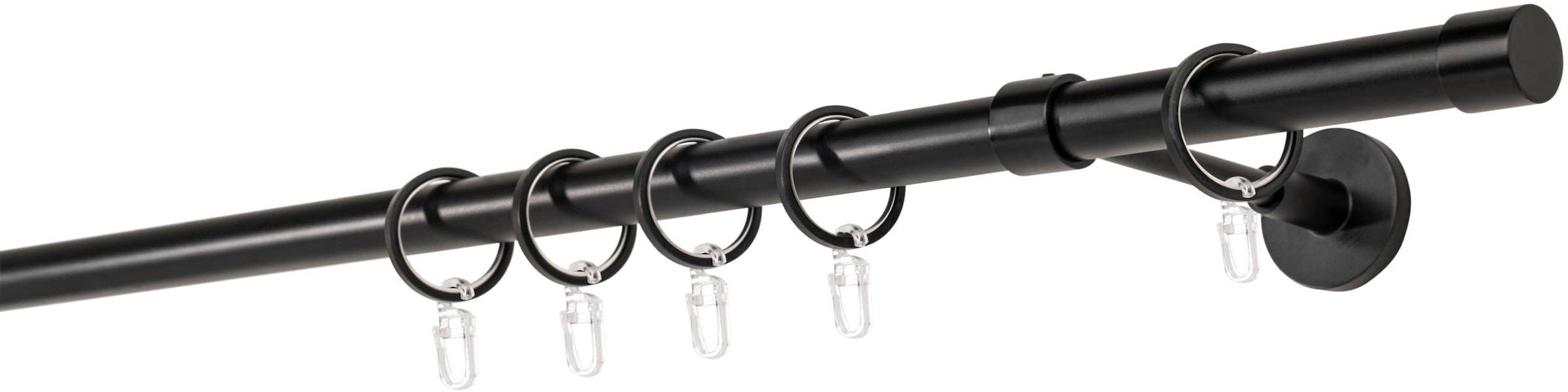 mydeco "20mm Cap Wandträger 14 cm" 1 läufig-läufig Fixmaß
