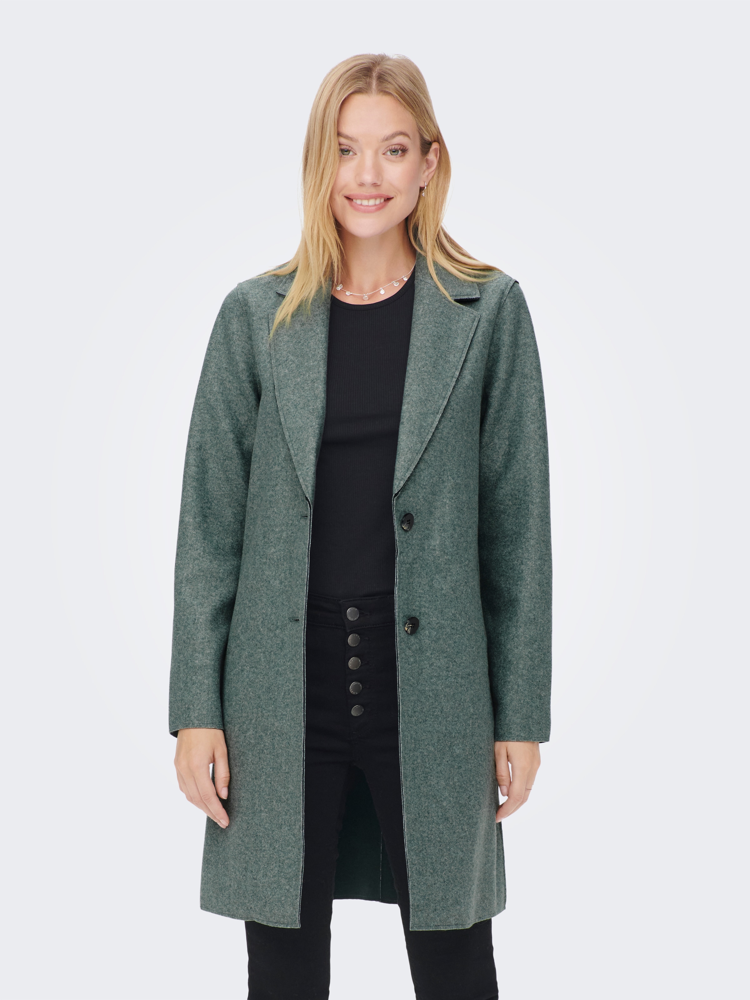 ONLY Langmantel "ONLCARRIE BONDED COAT OTW NOOS" Polyester, lässig weit günstig online kaufen