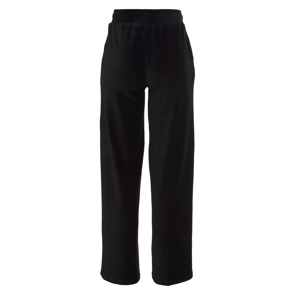 Vivance Homewearhose »-Loungehose«, mit breiter elastischen Cord Struktur, Loungewear