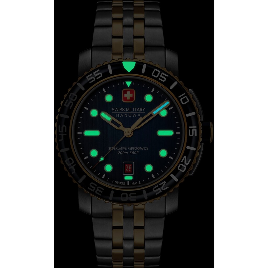 Swiss Military Hanowa Schweizer Uhr »BLACK MARLIN, SMWGH0001760«