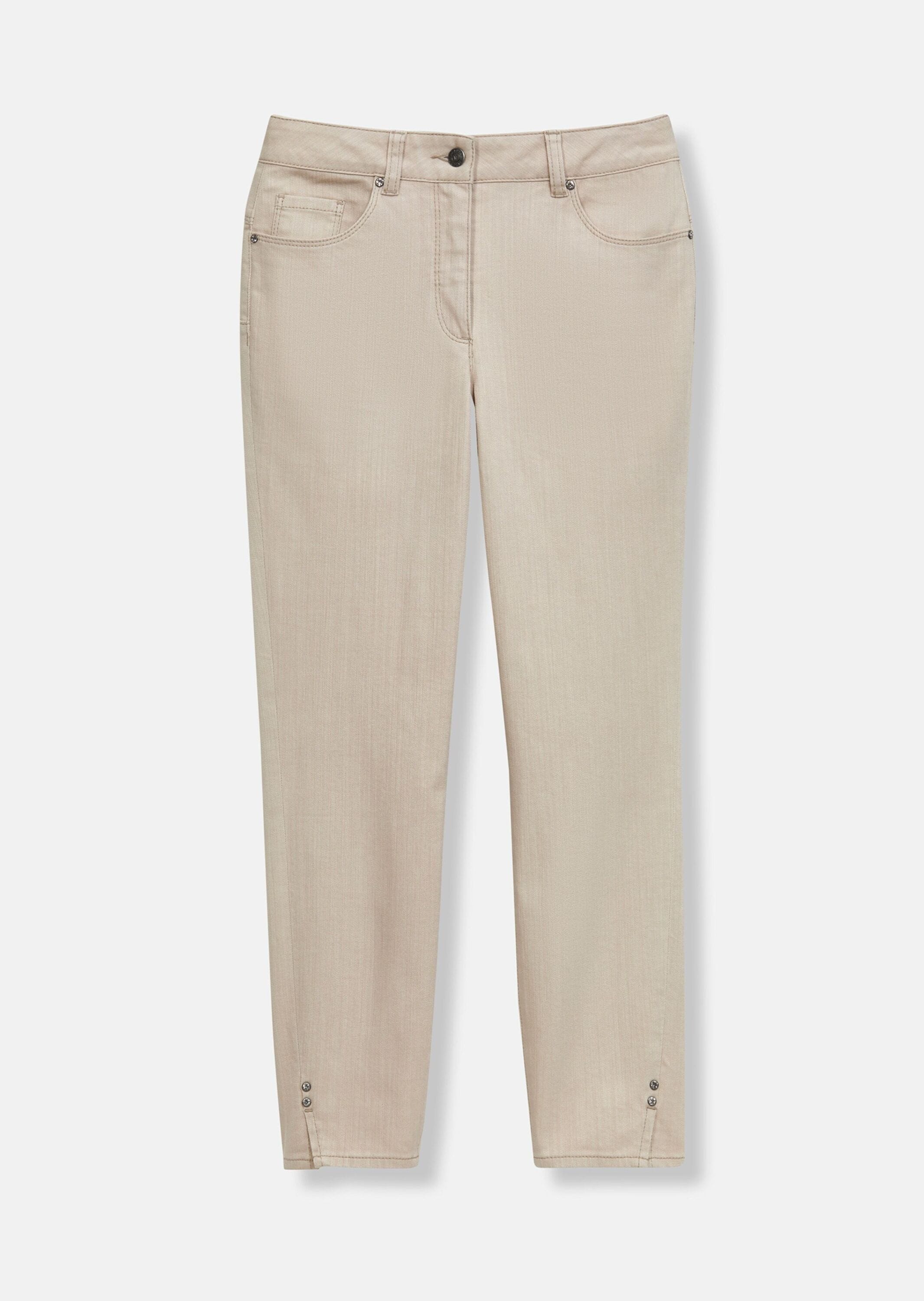 MADELEINE Regular-fit-Jeans "7/8 Jeans Schlanke 7/8-Jeans mit Strass-Dekora günstig online kaufen