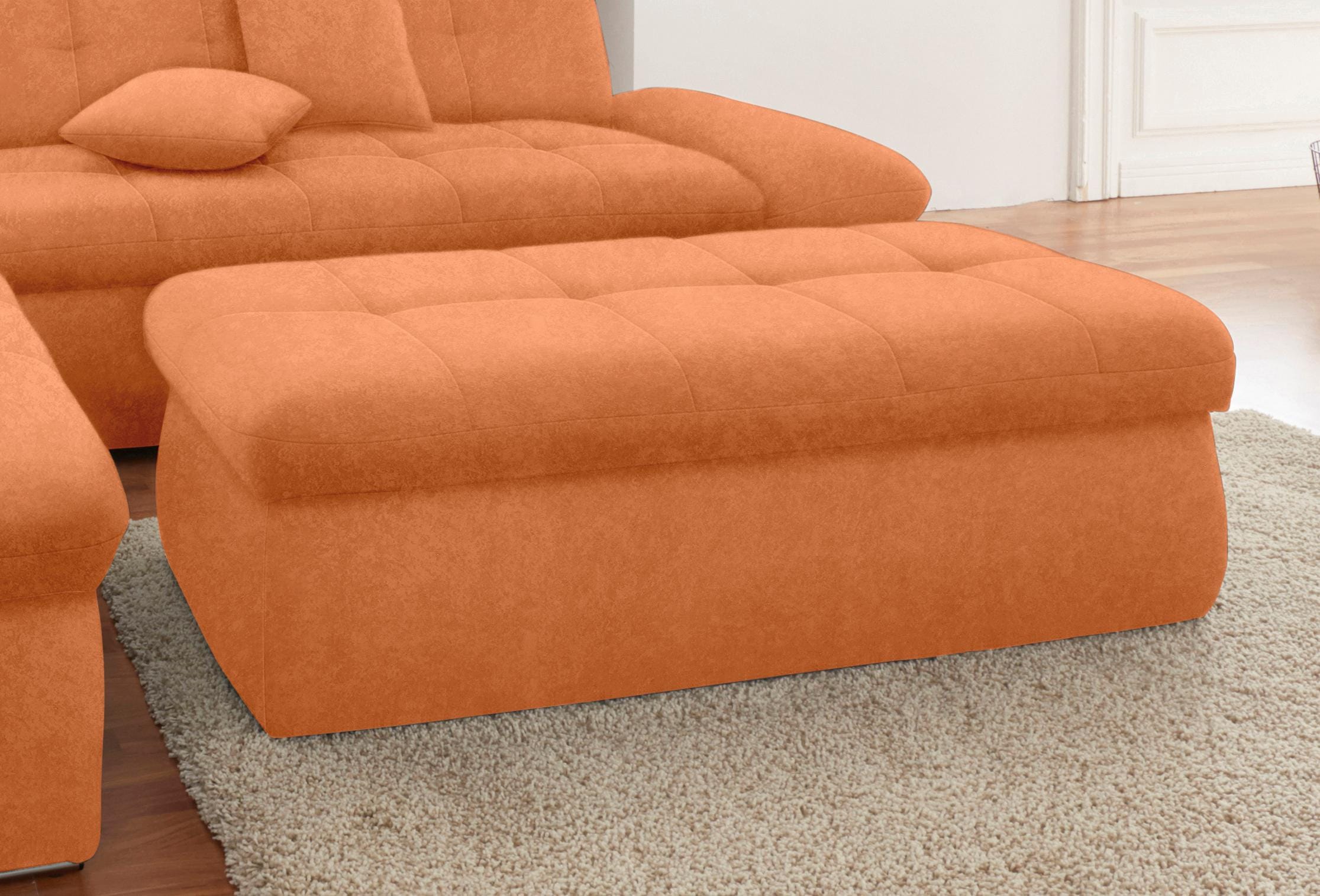 DOMO collection Hocker "NMoric" mit Stauraumfach, auch in Cord günstig online kaufen