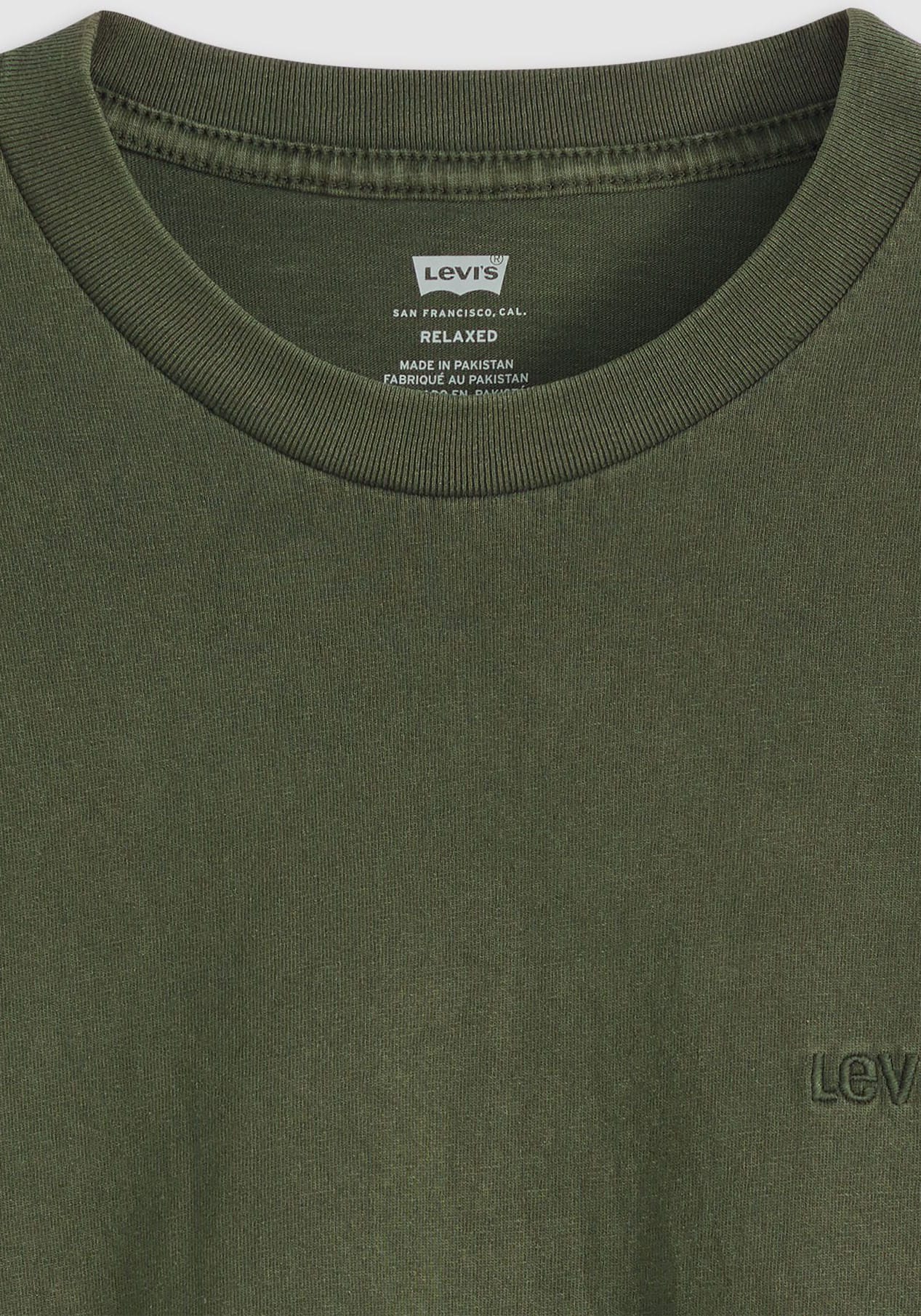 Levi's® Langarmshirt, GARMENT- Färbung