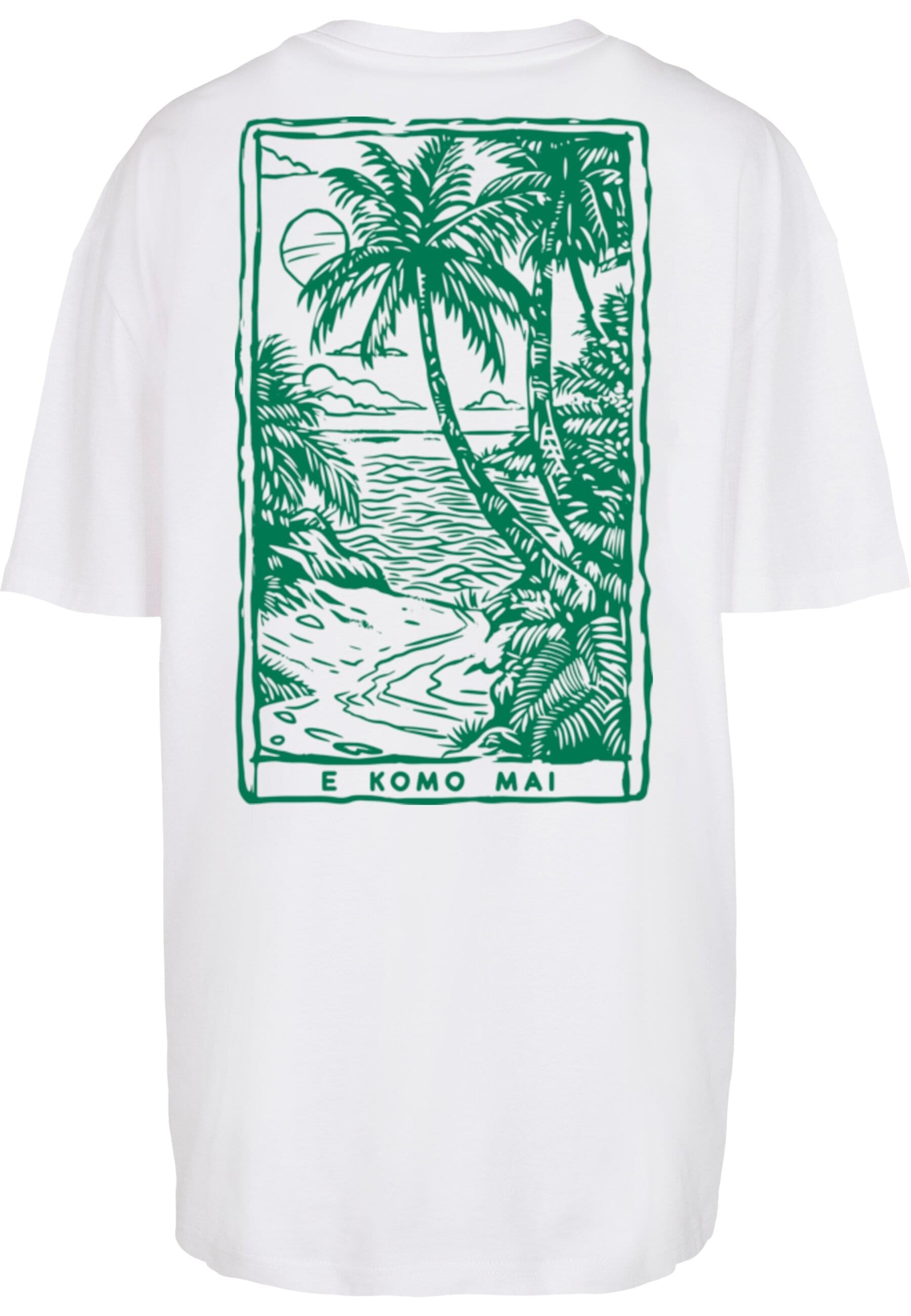 Merchcode T-Shirt "Merchcode Ladies Hawai Oversized Tee" 1 Stk. günstig online kaufen