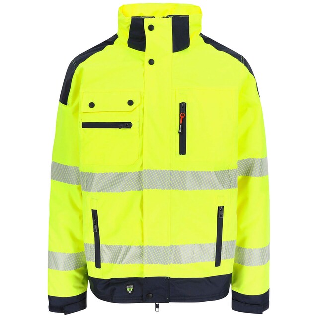 Herock Arbeitsjacke »Hodor HIGH VIZ«, Regenjacke, atmungsaktiv, winddicht,  viele Reissverschlusstaschen online kaufen | BAUR