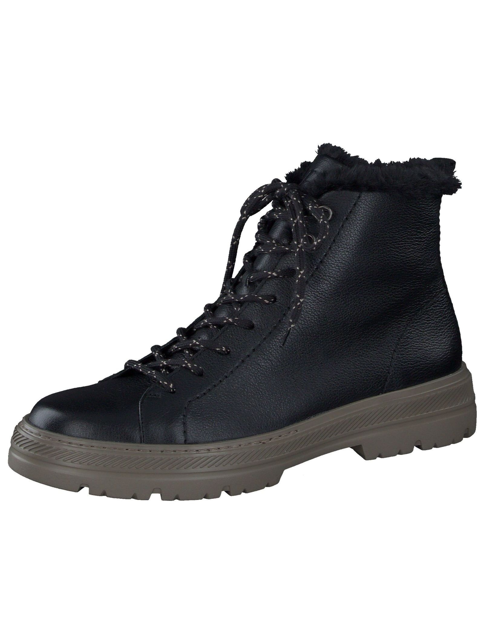 Paul Green Schnürstiefelette "Paul Green Stiefelette Glattleder" günstig online kaufen