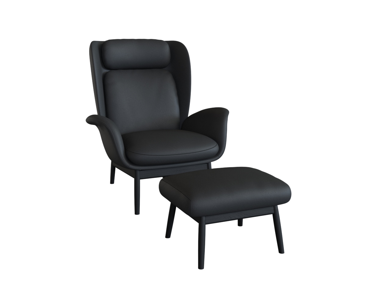 FLEXLUX Ohrensessel "Padova Scandic Design Sessel, erstklassiger Sitz- und günstig online kaufen