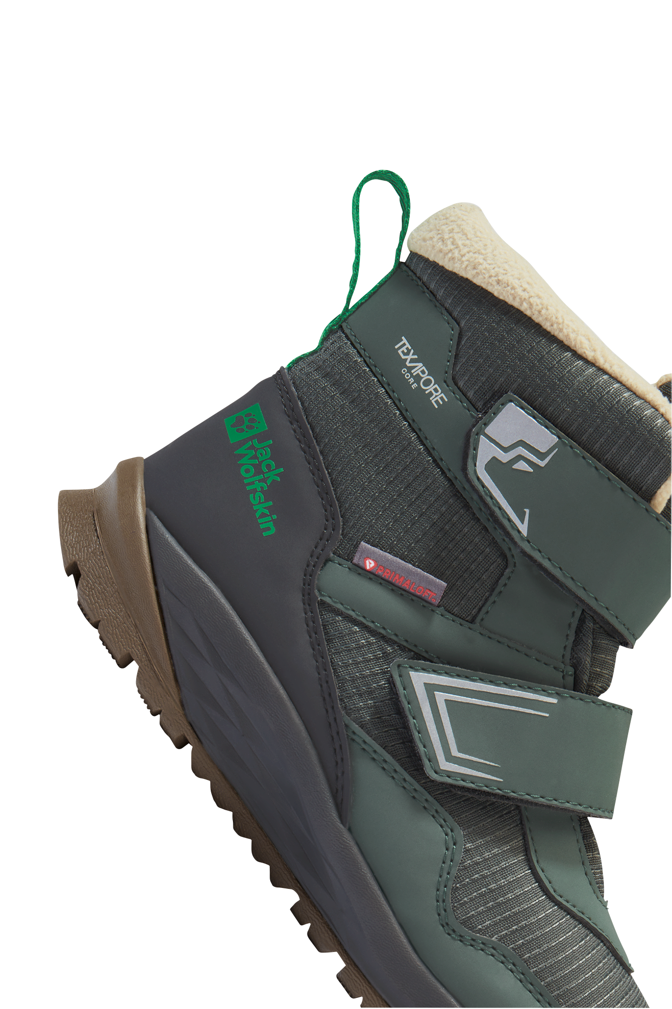Jack Wolfskin Winterboots »POLAR BEAR-B TEXAPORE MID VC K«, Snowboots, Winterstiefel, Winterschuhe, wasserdicht & gefüttert
