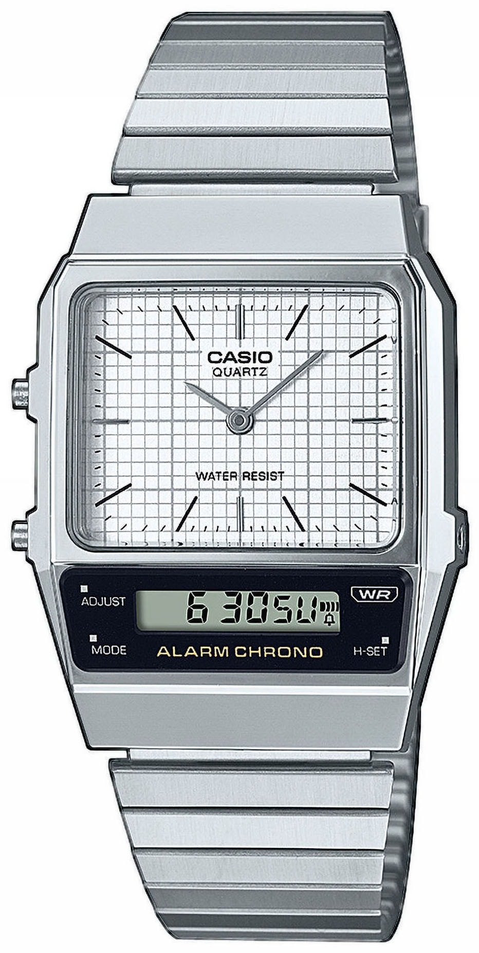 CASIO VINTAGE Chronograph »AQ-800E-7AEF«, Quarzuhr, Armbanduhr, Damen, Herren, digital, retro, Stoppfunktion