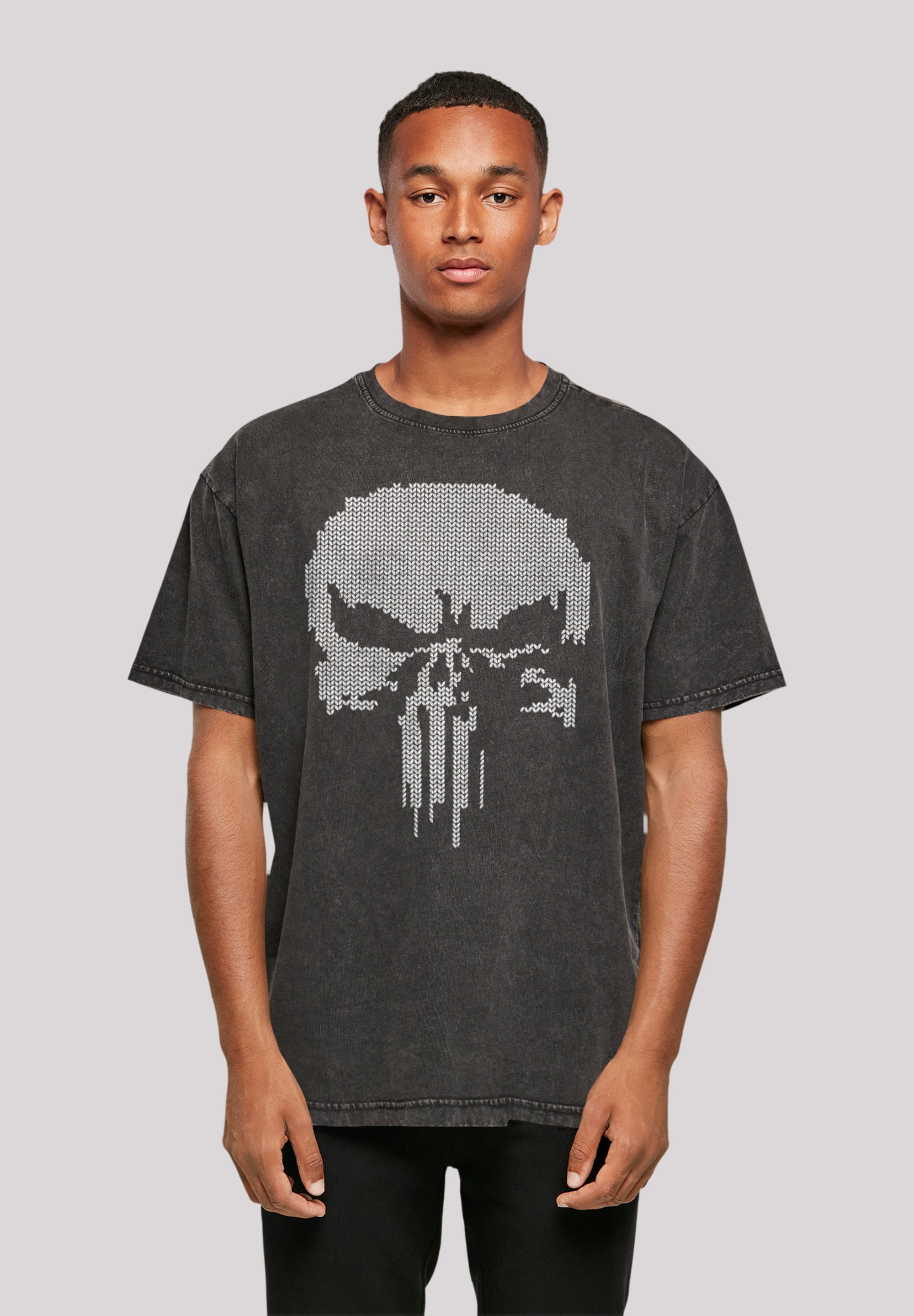 F4NT4STIC T-Shirt "Marvel Punisher Fake Knit", Premium Qualität günstig online kaufen