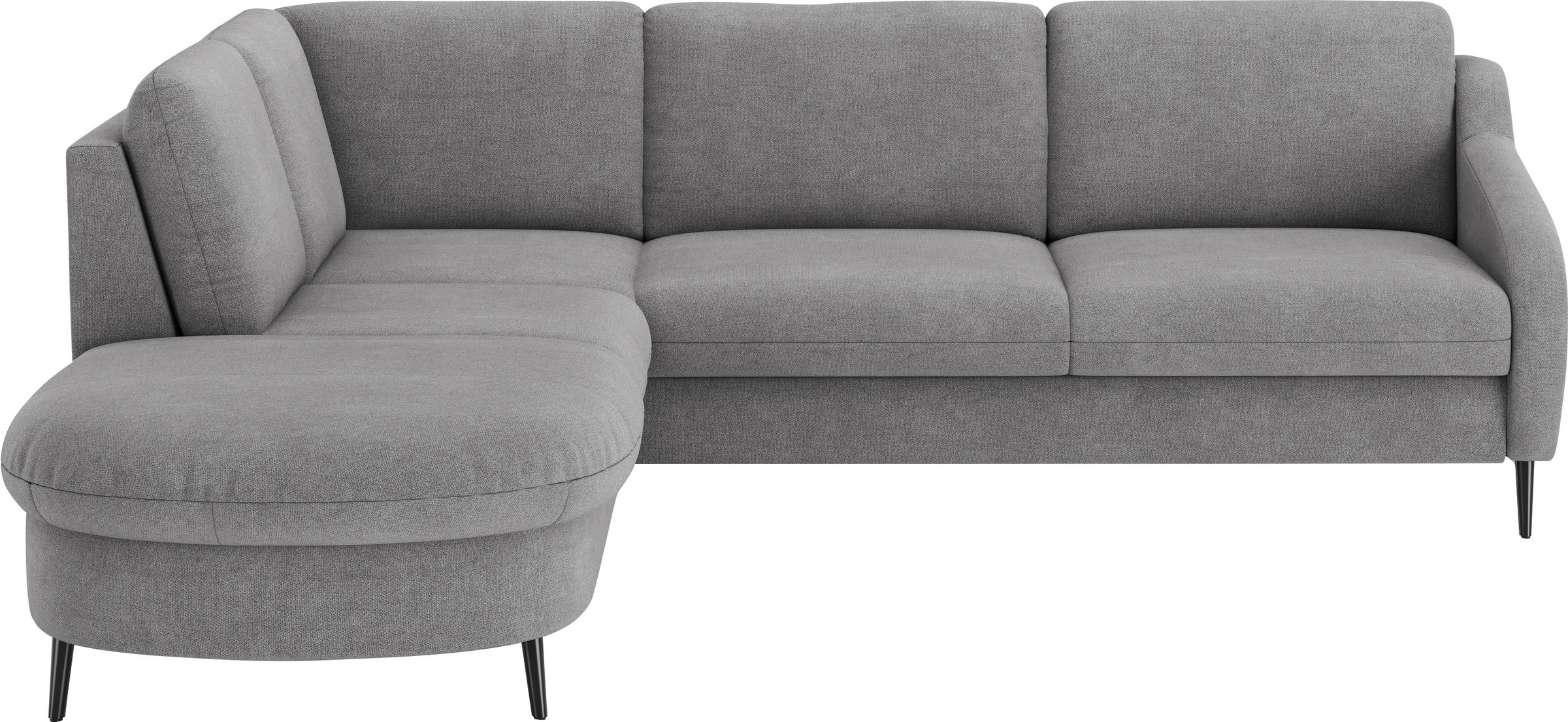 sit&more Ecksofa "Soul L-Form" wahlweise mit Schlaffunktion und Bettkasten oder Schubkasten
