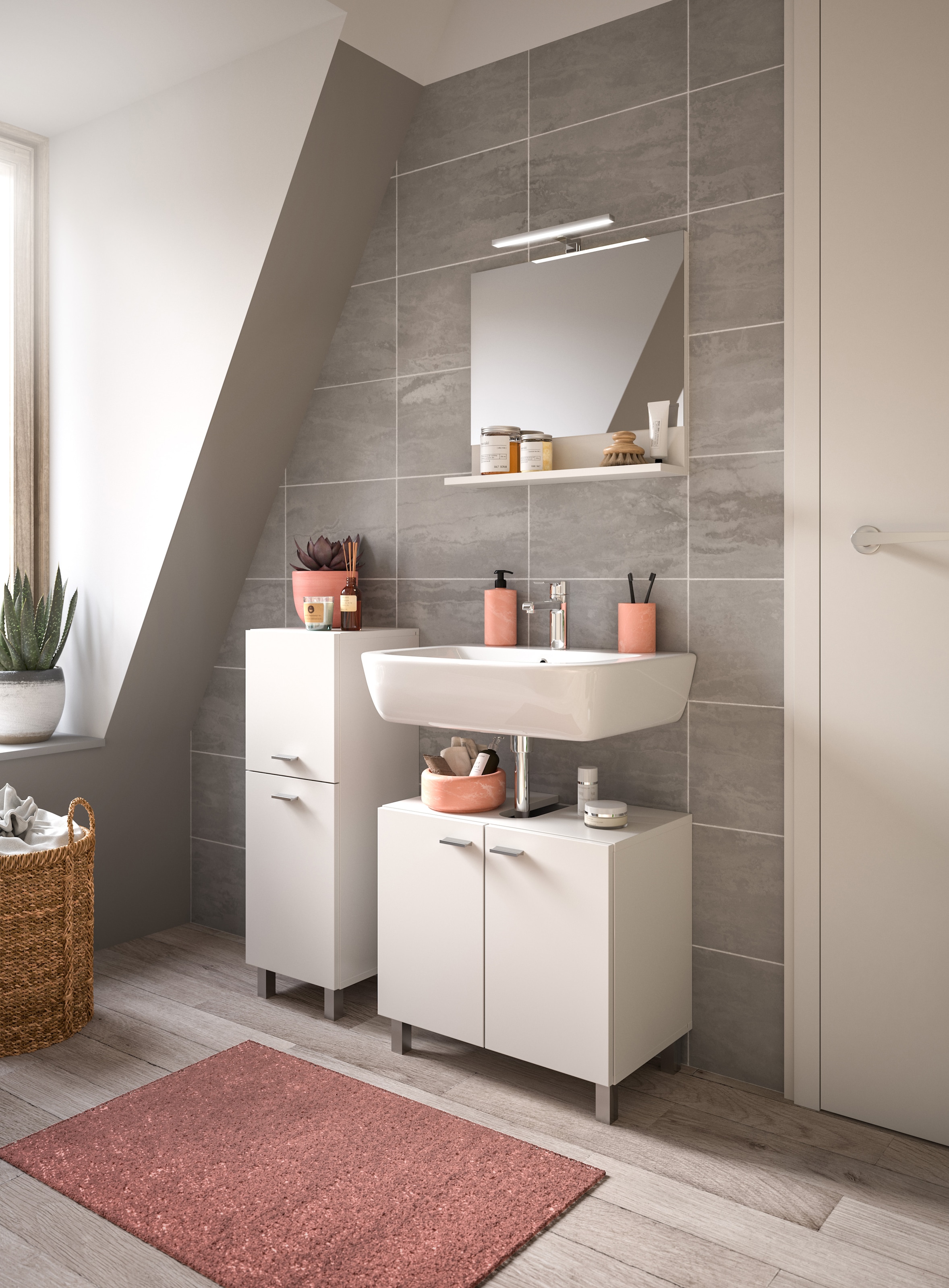 welltime "Tampa, Breite 102cm, 3-teilig" 3 Stk. tlg. günstig online kaufen