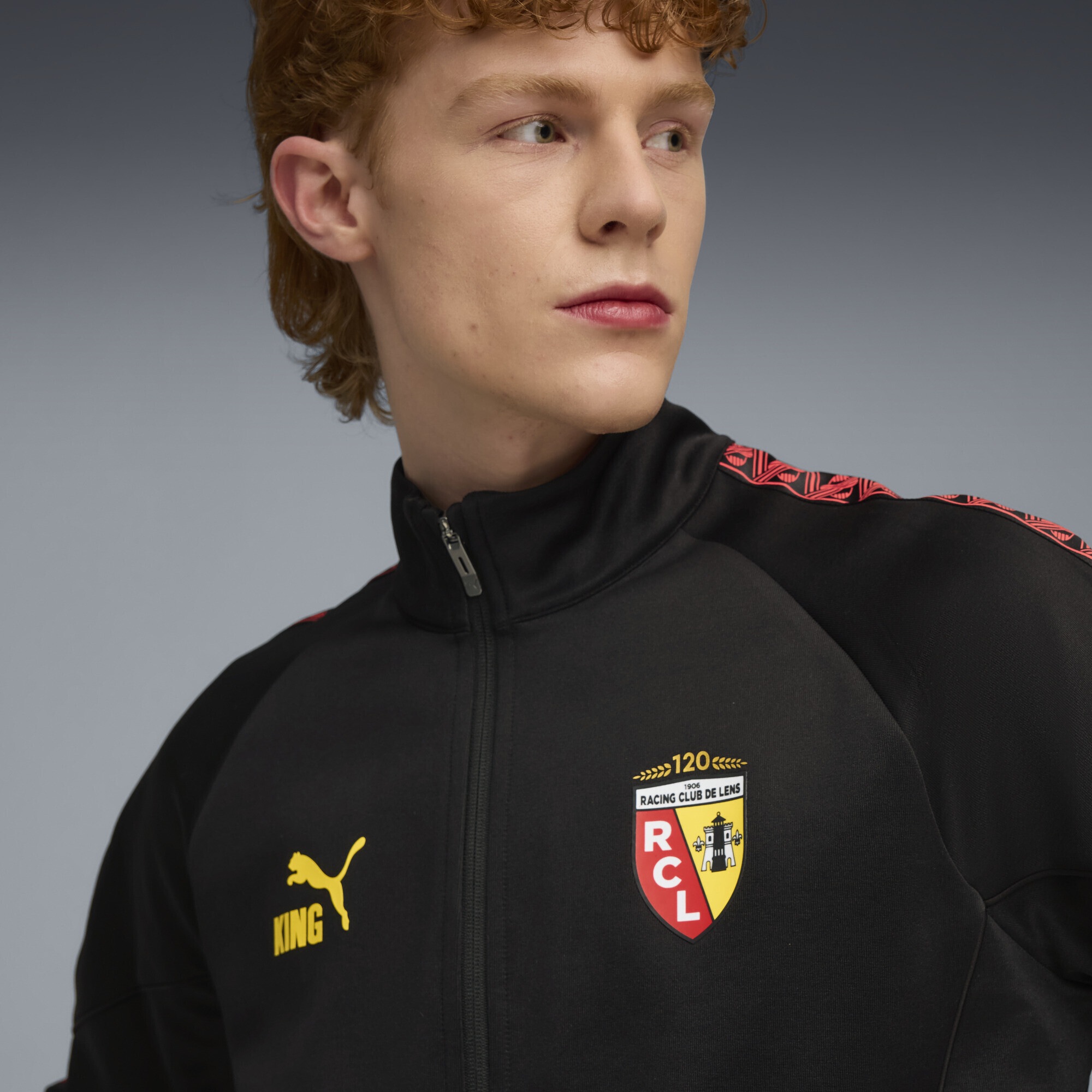 PUMA Sweatjacke »RC Lens KING Anthem Jacke Herren«