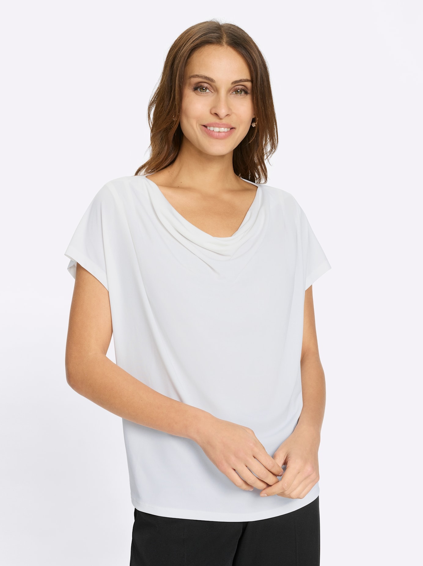 Lady Wasserfallshirt »Wasserfallshirt«, 1 tlg.