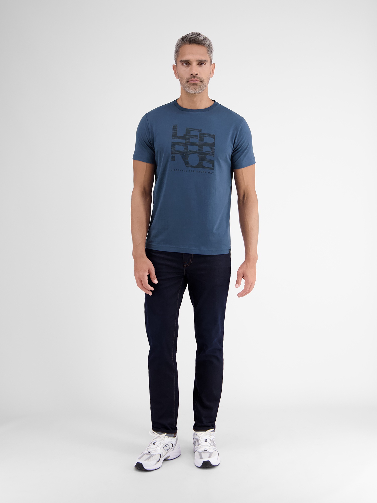 LERROS T-Shirt »LERROS T-Shirt mit LERROS Print«