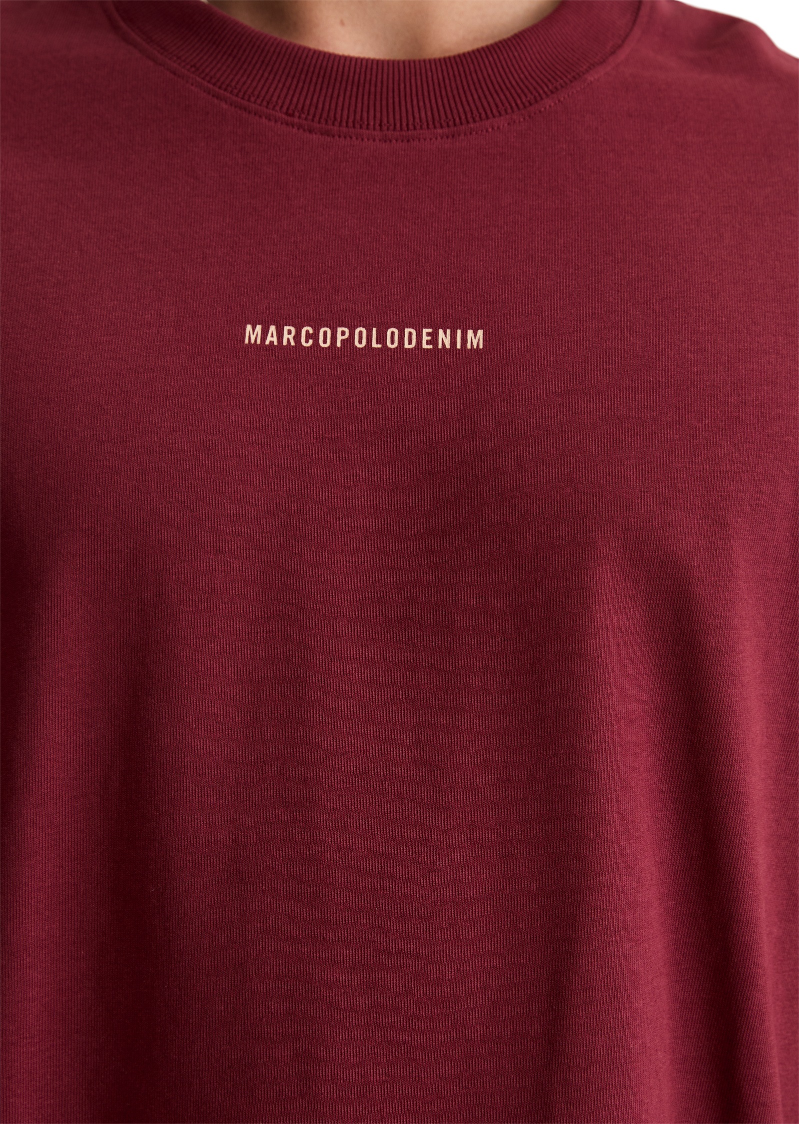 Marc O'Polo DENIM Langarmshirt »aus schwerem Bio-Baumwoll-Jersey«
